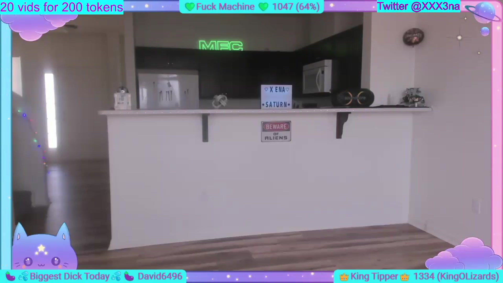 Gallery image thumbnail from Xena_saturn's myfreecams stream on, 08/11/2024, 22:21 image 16 of 20