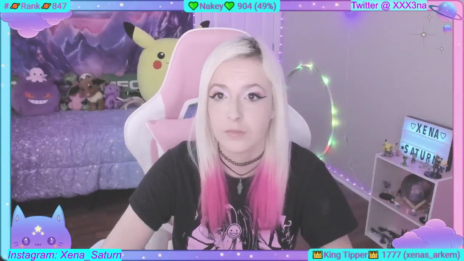 Gallery image thumbnail from Xena_saturn's myfreecams stream on, 01/04/2025, 17:49 image 7 of 20