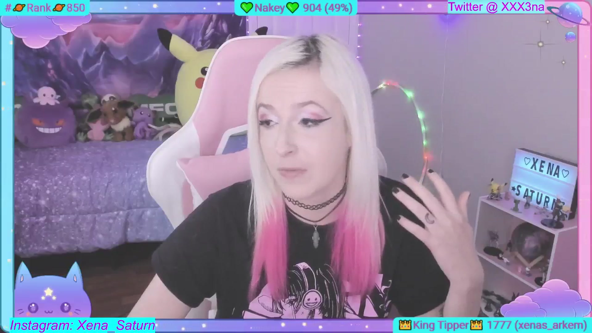 Gallery image thumbnail from Xena_saturn's myfreecams stream on, 01/04/2025, 17:49 image 9 of 20