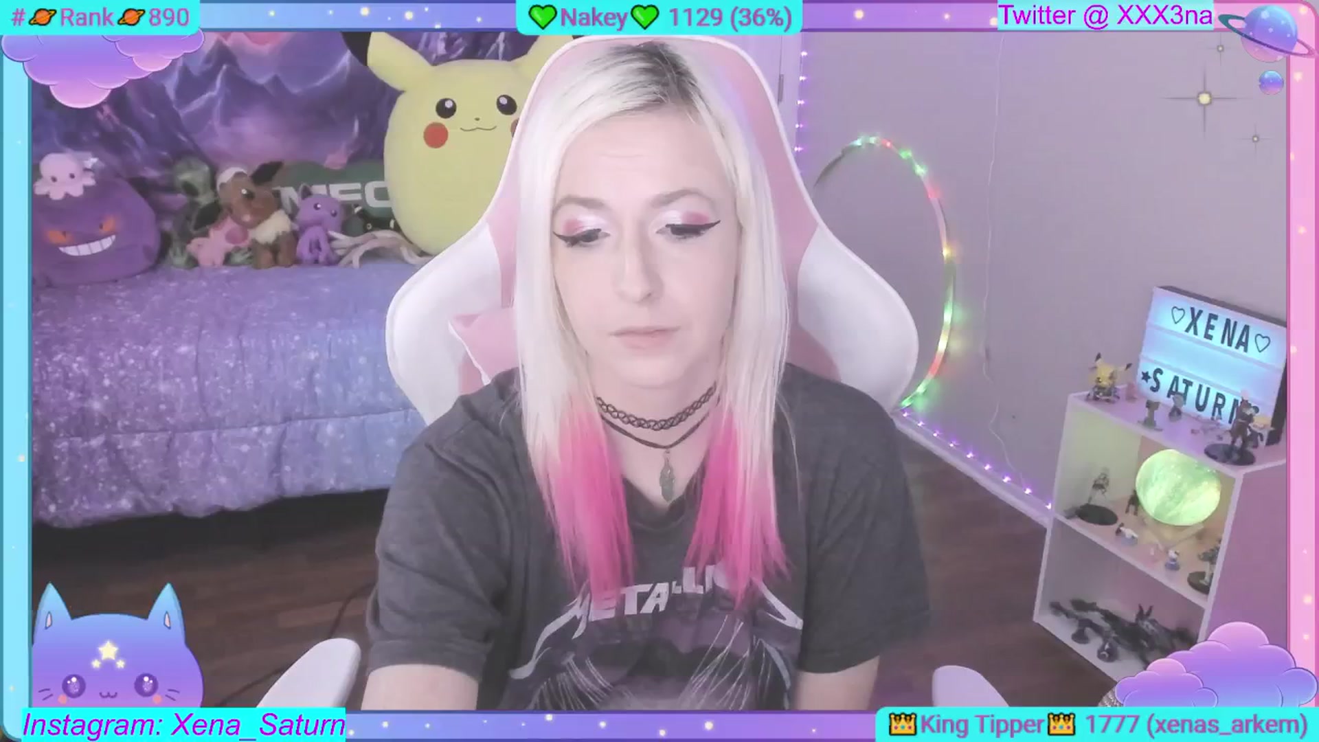 Gallery image thumbnail from Xena_saturn's myfreecams stream on, 01/07/2025, 16:16 image 17 of 20