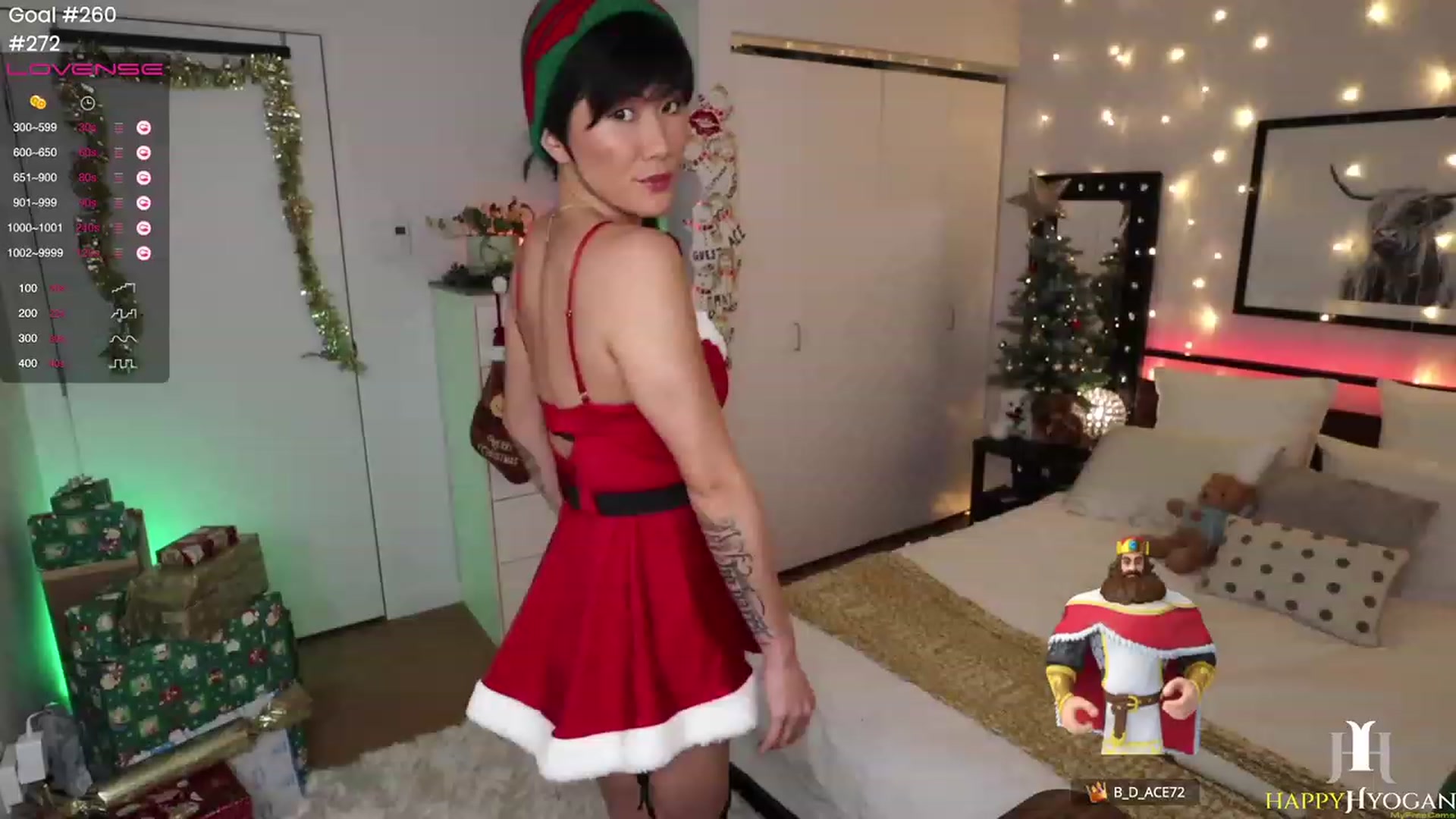 Gallery image thumbnail from XmasHyogan's myfreecams stream on, 12/23/2022, 24:59 image 15 of 20