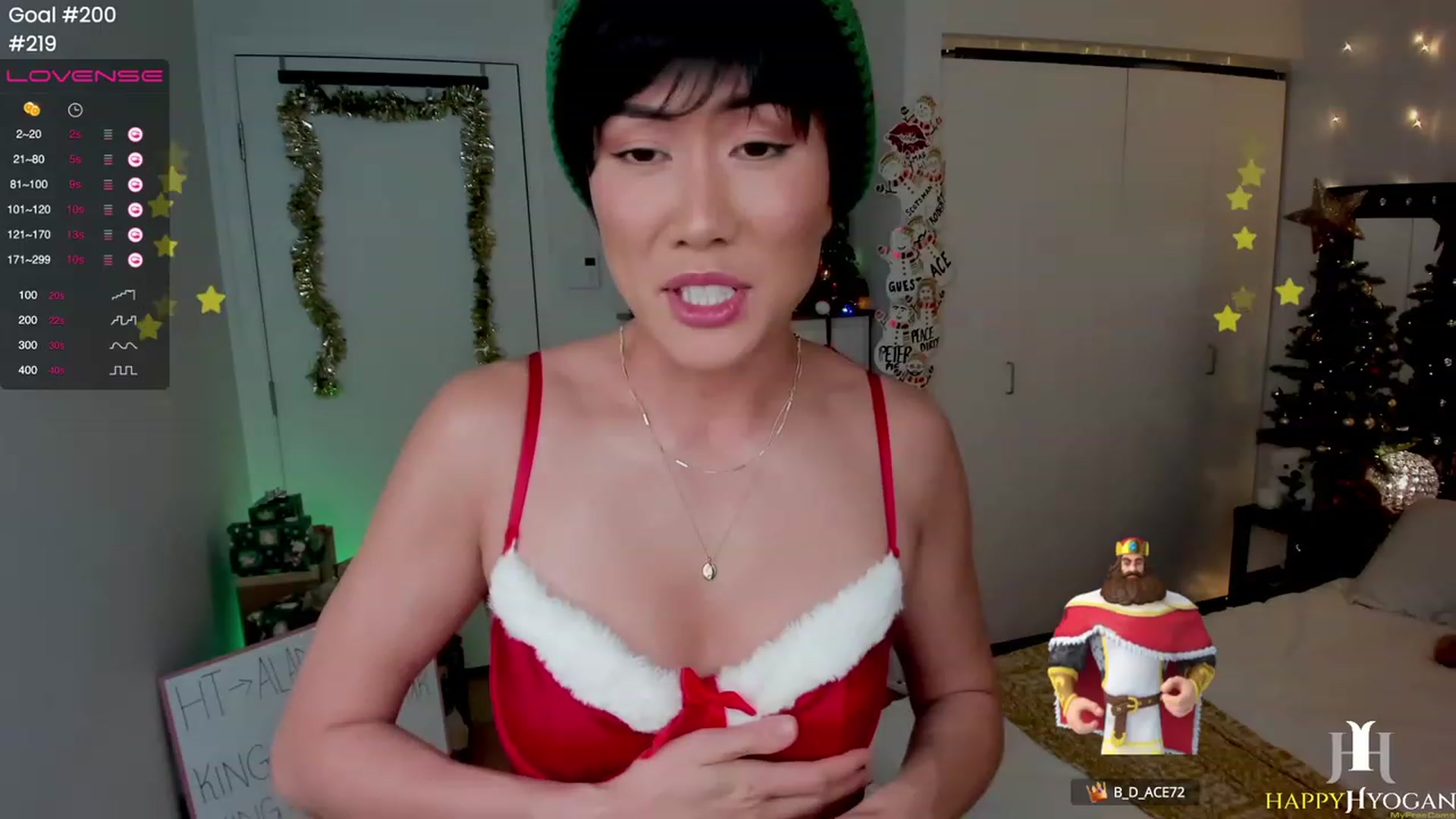 Gallery image thumbnail from XmasHyogan's myfreecams stream on, 12/23/2022, 01:19 image 15 of 20