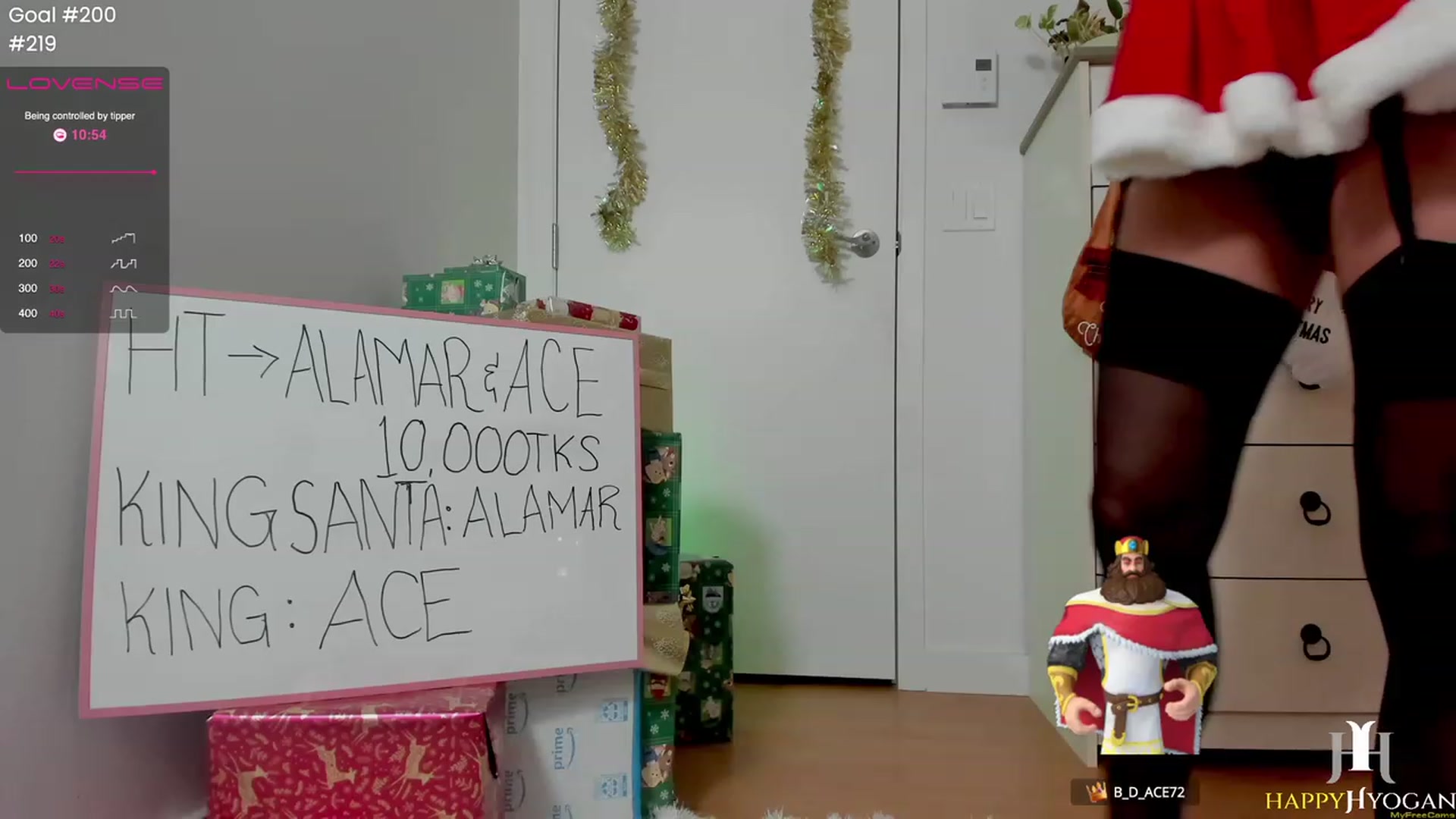 Gallery image thumbnail from XmasHyogan's myfreecams stream on, 12/23/2022, 01:19 image 20 of 20