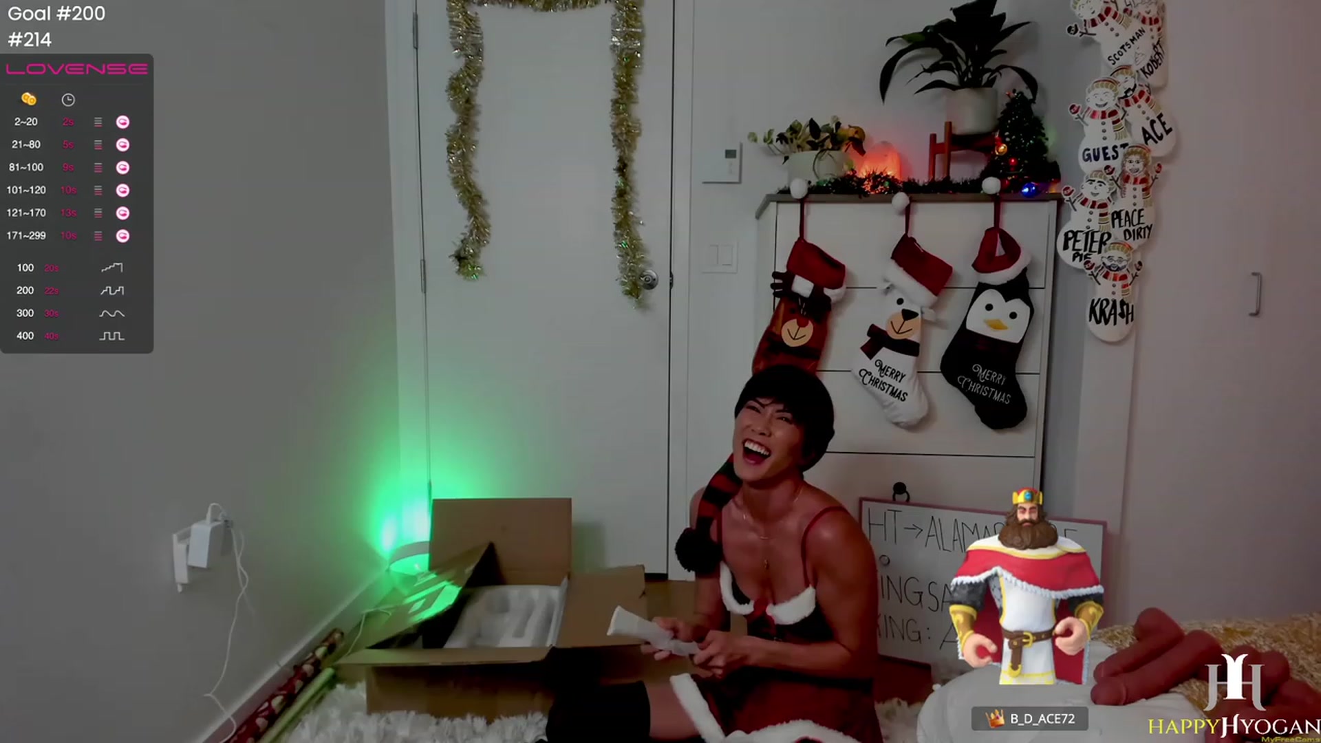 Gallery image thumbnail from XmasHyogan's myfreecams stream on, 12/23/2022, 03:01 image 13 of 20