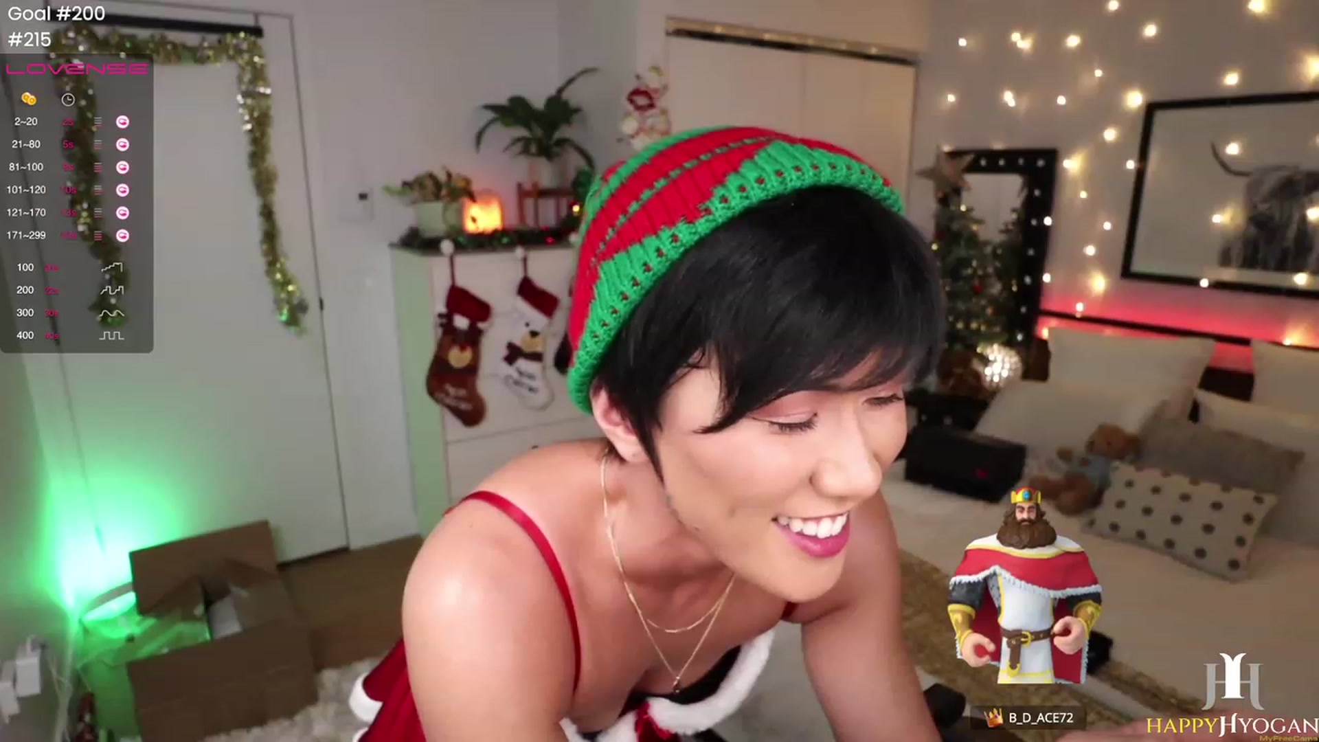 Gallery image thumbnail from XmasHyogan's myfreecams stream on, 12/23/2022, 03:01 image 9 of 20