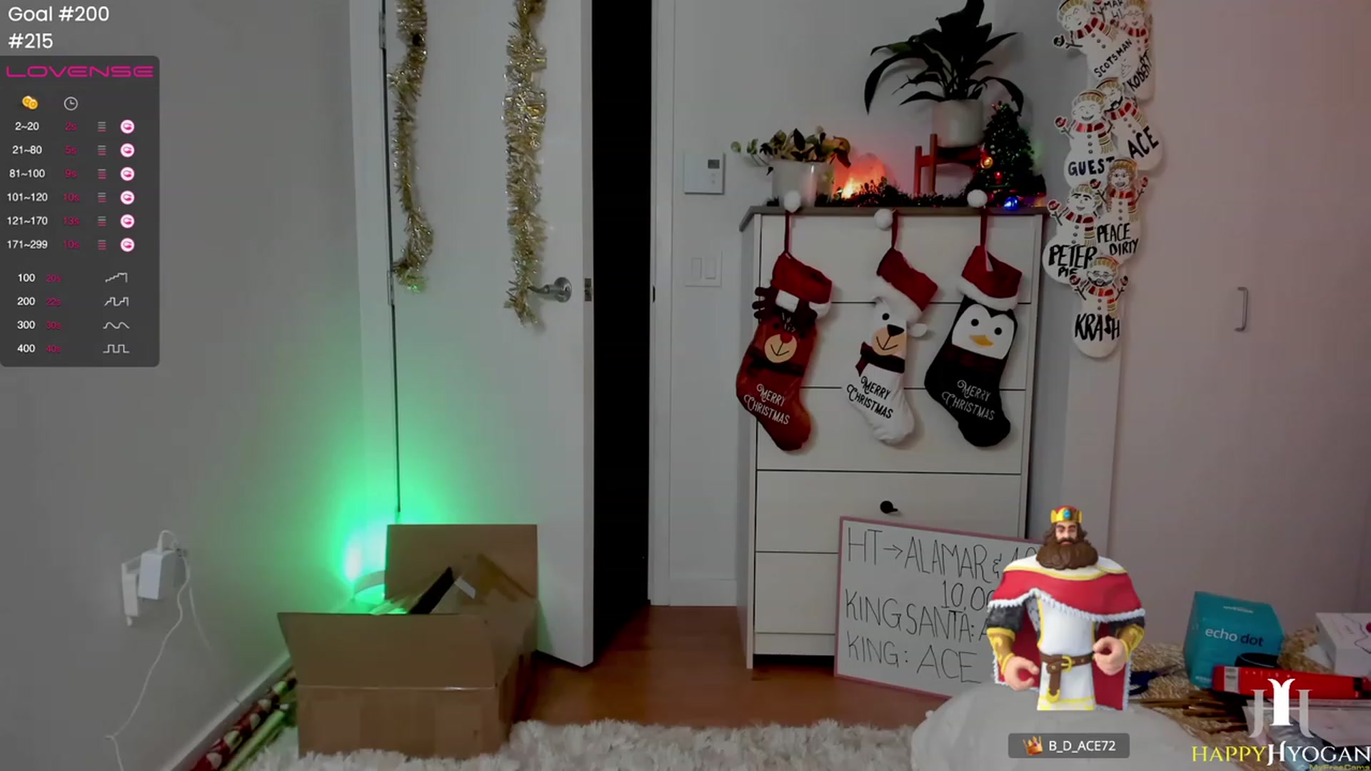 Gallery image thumbnail from XmasHyogan's myfreecams stream on, 12/23/2022, 03:01 image 3 of 20