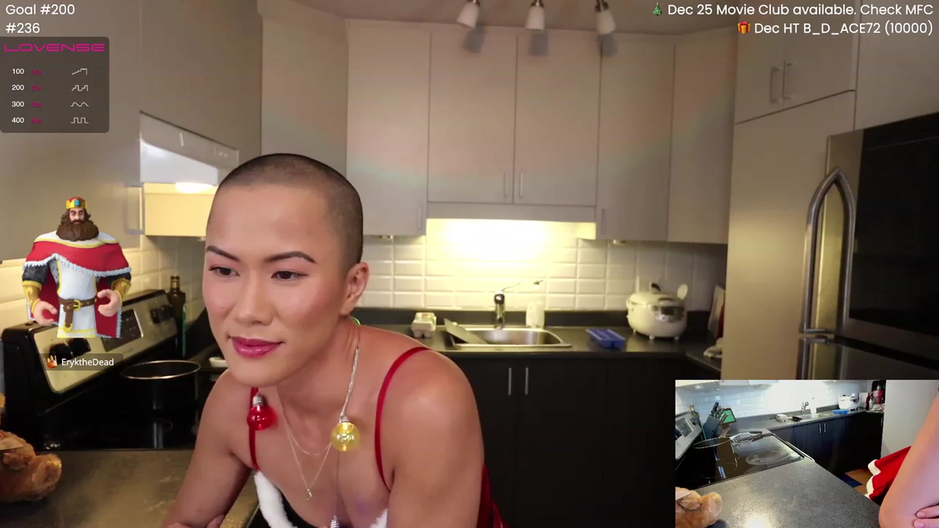 Gallery image thumbnail from XmasHyogan's myfreecams stream on, 12/24/2022, 21:06 image 15 of 20