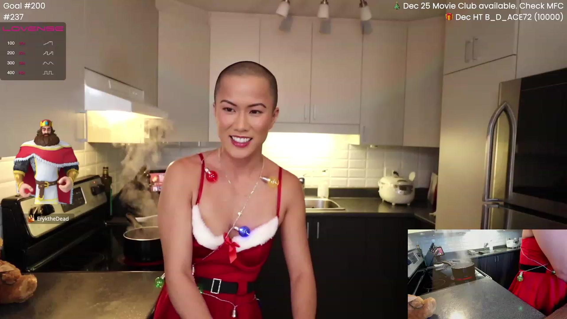 Gallery image thumbnail from XmasHyogan's myfreecams stream on, 12/24/2022, 21:06 image 14 of 20