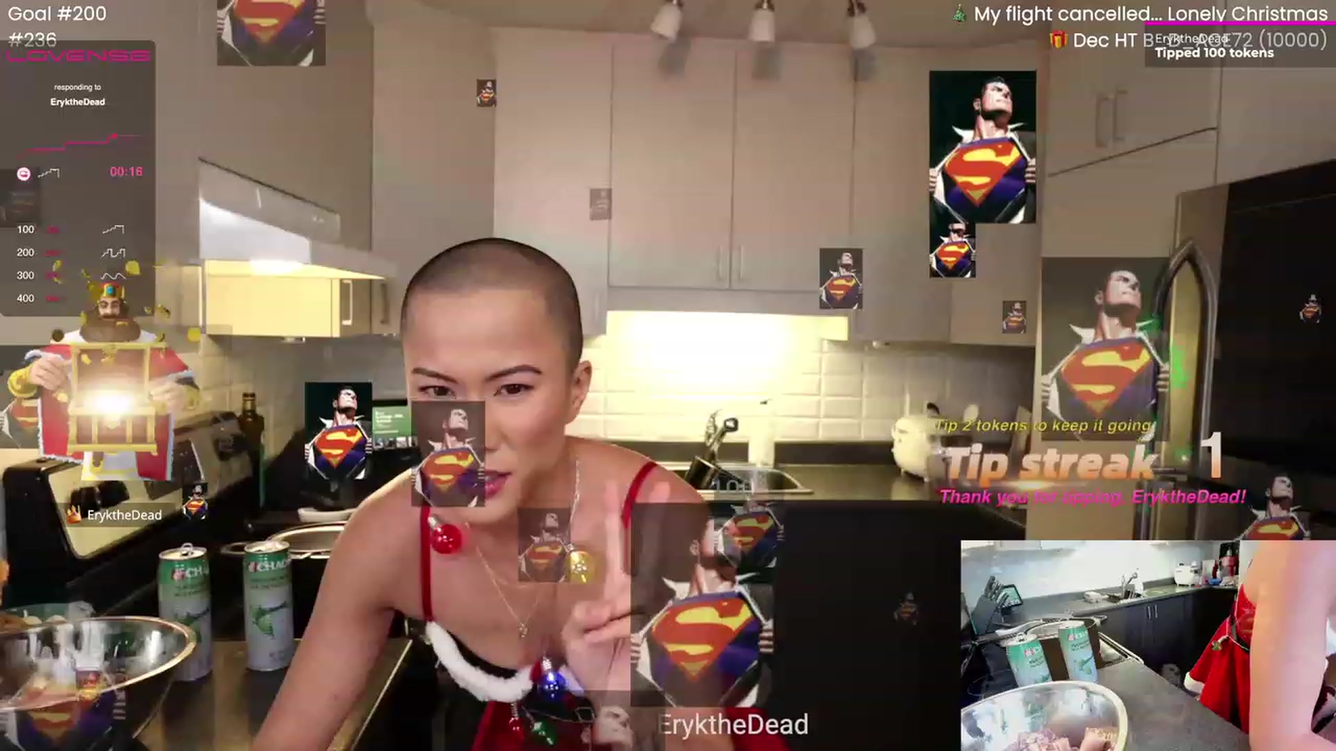 Gallery image thumbnail from XmasHyogan's myfreecams stream on, 12/24/2022, 21:06 image 17 of 20