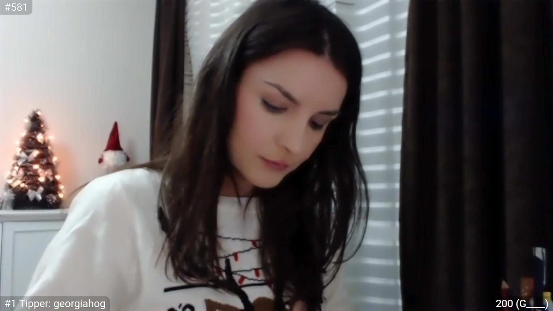 Gallery image thumbnail from XmasXcitedGal's myfreecams stream on, 12/18/2022, 22:17 image 10 of 20