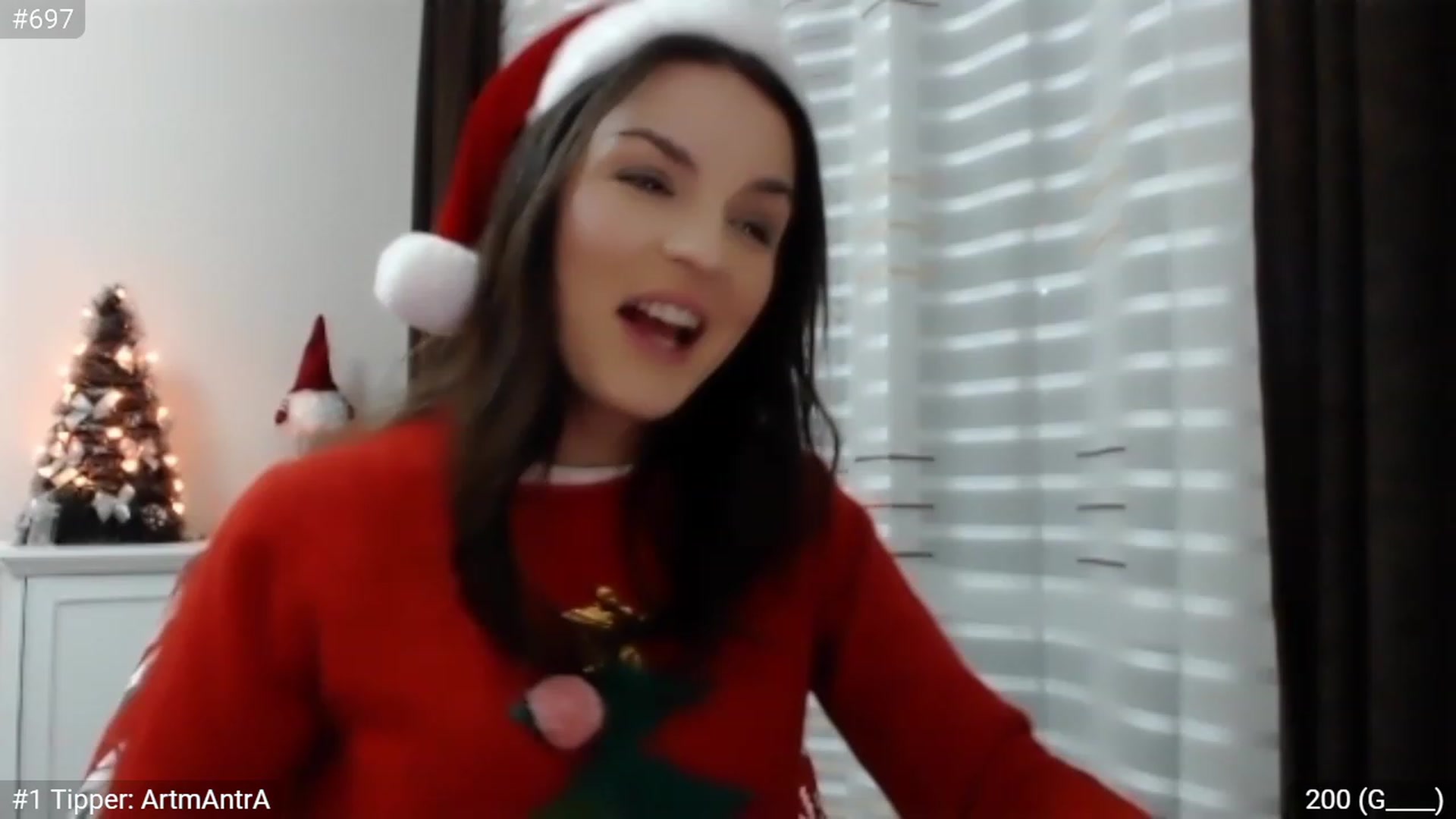 Gallery image thumbnail from XmasXcitedGal's myfreecams stream on, 12/24/2022, 24:07 image 3 of 20