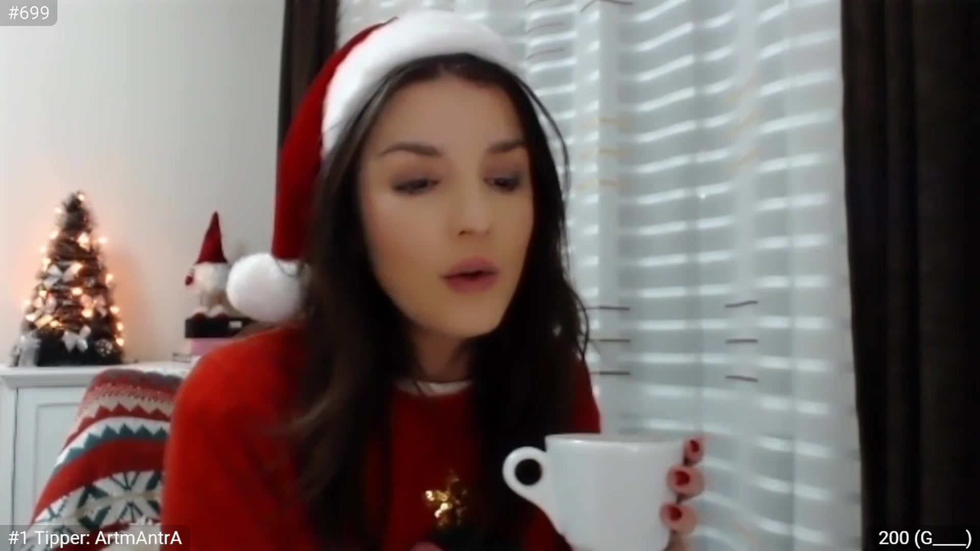 Gallery image thumbnail from XmasXcitedGal's myfreecams stream on, 12/24/2022, 24:07 image 1 of 20