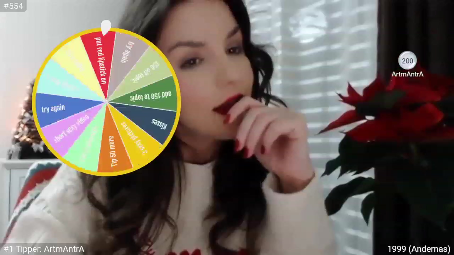 Gallery image thumbnail from XmasXcitedGal's myfreecams stream on, 12/24/2022, 23:29 image 20 of 20