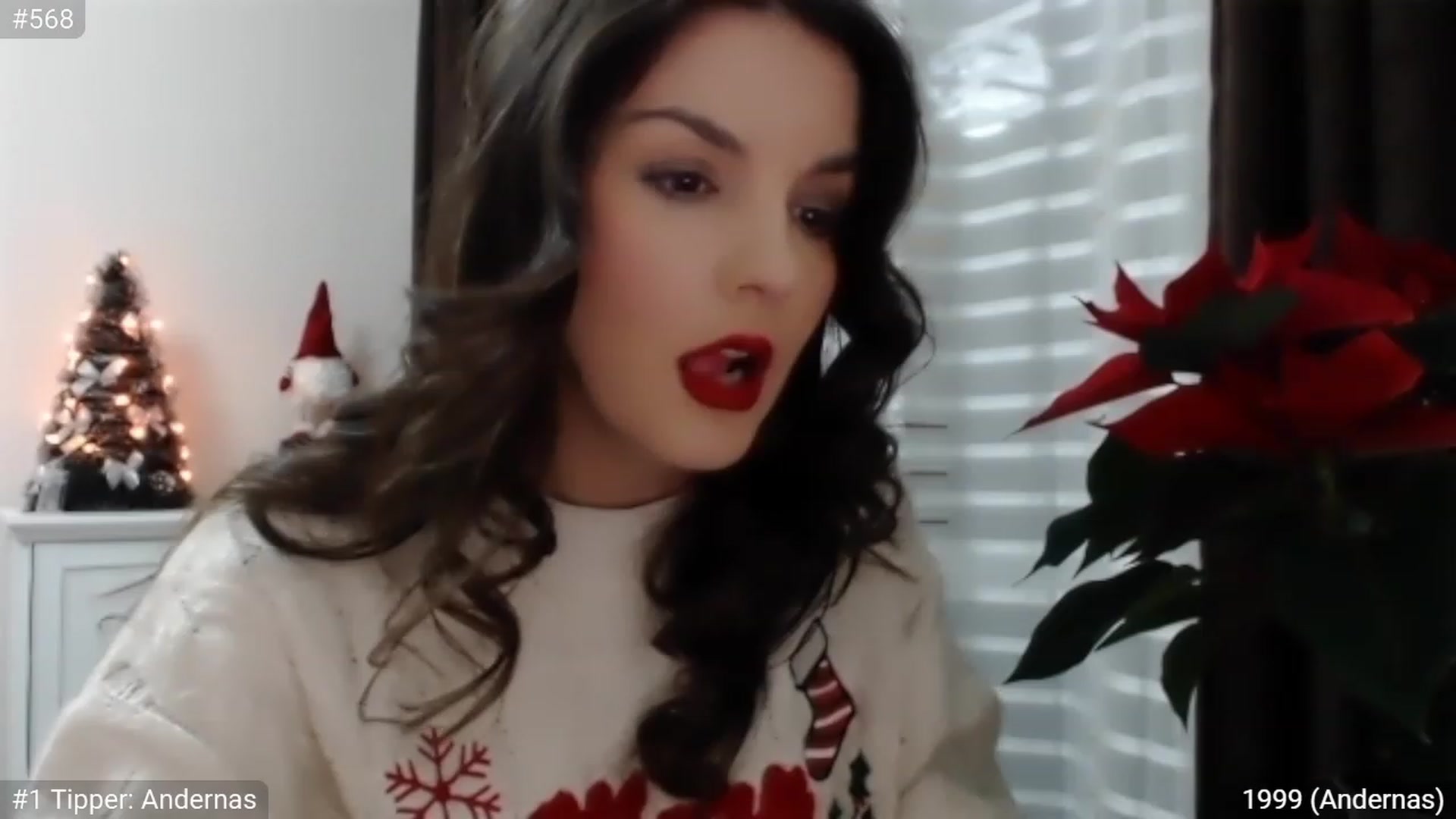 Gallery image thumbnail from XmasXcitedGal's myfreecams stream on, 12/24/2022, 23:29 image 7 of 20