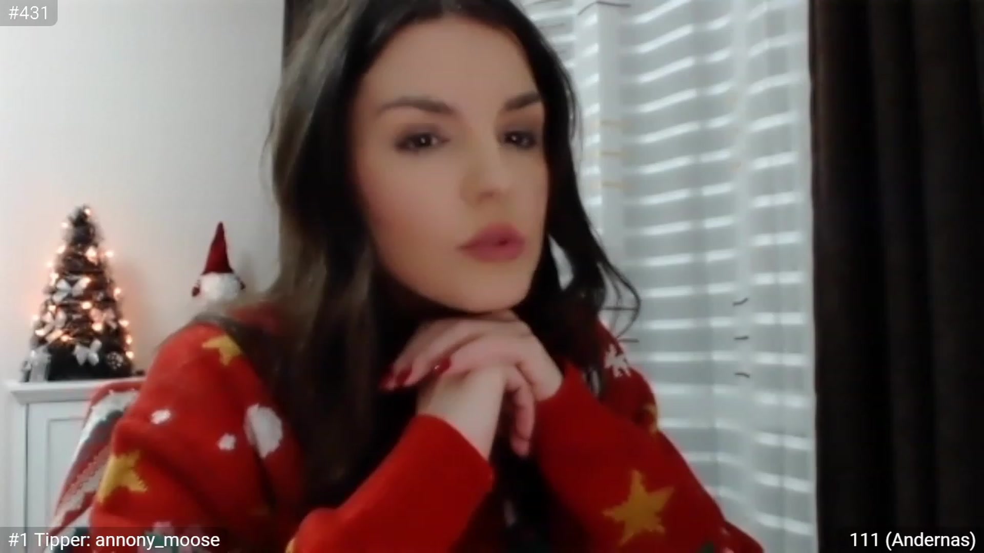 Gallery image thumbnail from XmasXcitedGal's myfreecams stream on, 12/25/2022, 20:44 image 16 of 20