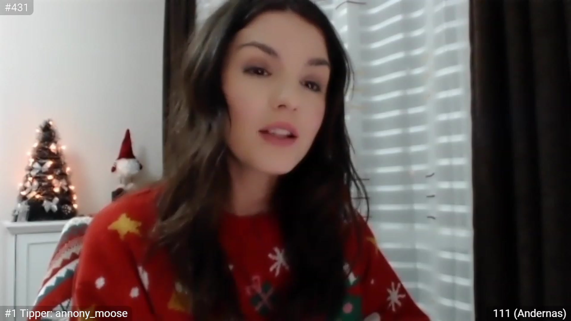 Gallery image thumbnail from XmasXcitedGal's myfreecams stream on, 12/25/2022, 20:44 image 9 of 20