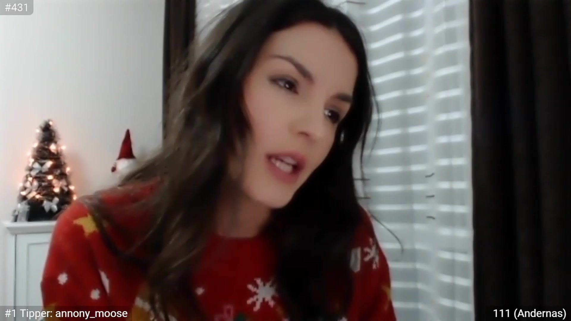Gallery image thumbnail from XmasXcitedGal's myfreecams stream on, 12/25/2022, 20:44 image 19 of 20
