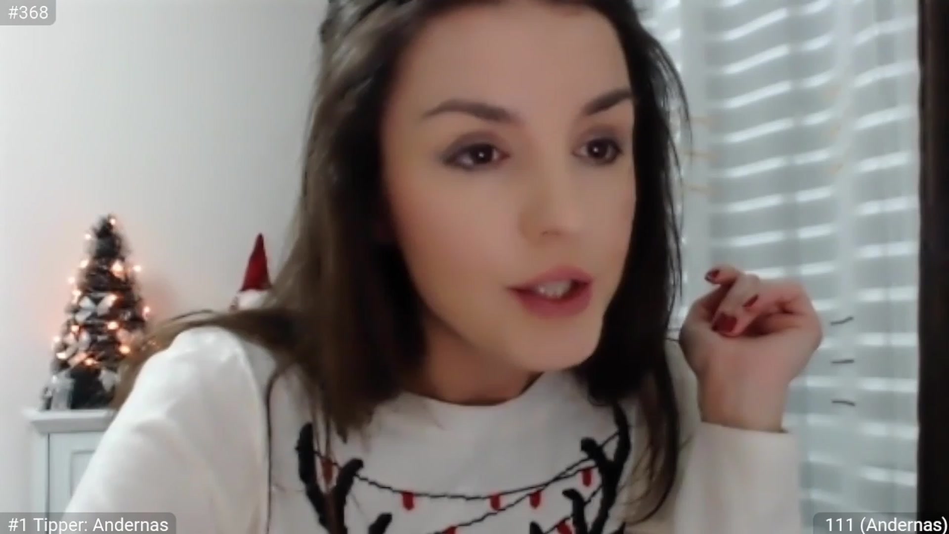 Gallery image thumbnail from XmasXcitedGal's myfreecams stream on, 12/30/2022, 22:36 image 8 of 20