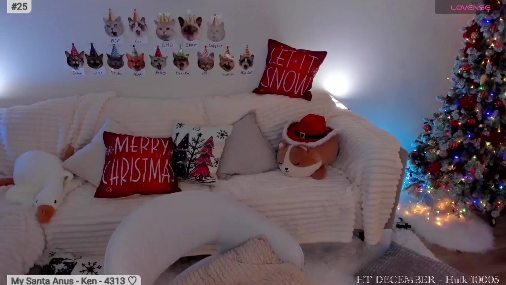 Gallery image thumbnail from Xmas_Baby's myfreecams stream on, 12/05/2025, 07:48 image 1 of 20
