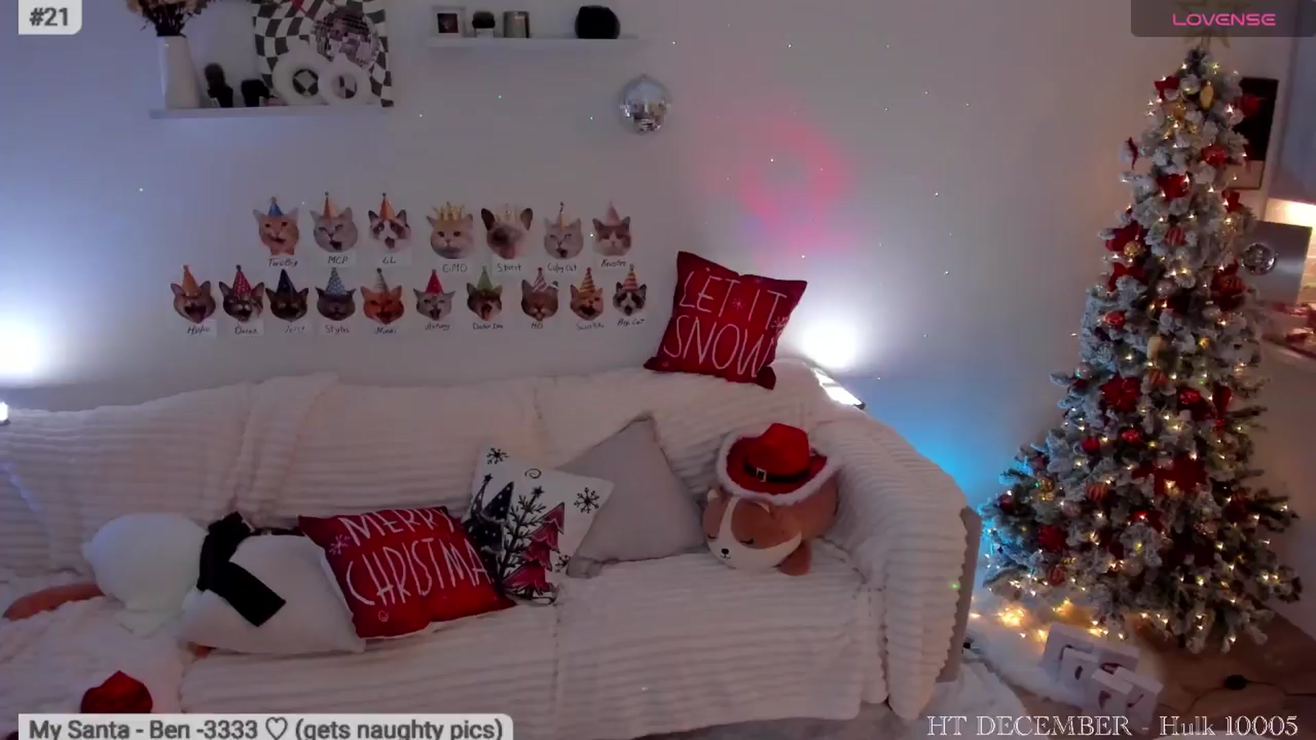 Gallery image thumbnail from Xmas_Baby's myfreecams stream on, 12/06/2025, 07:00 image 18 of 20