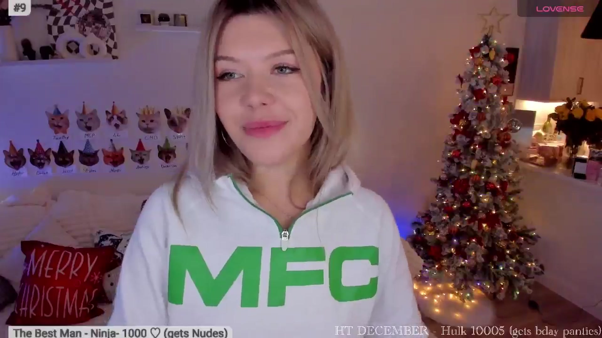 Gallery image thumbnail from Xmas_Baby's myfreecams stream on, 12/09/2025, 02:08 image 5 of 20