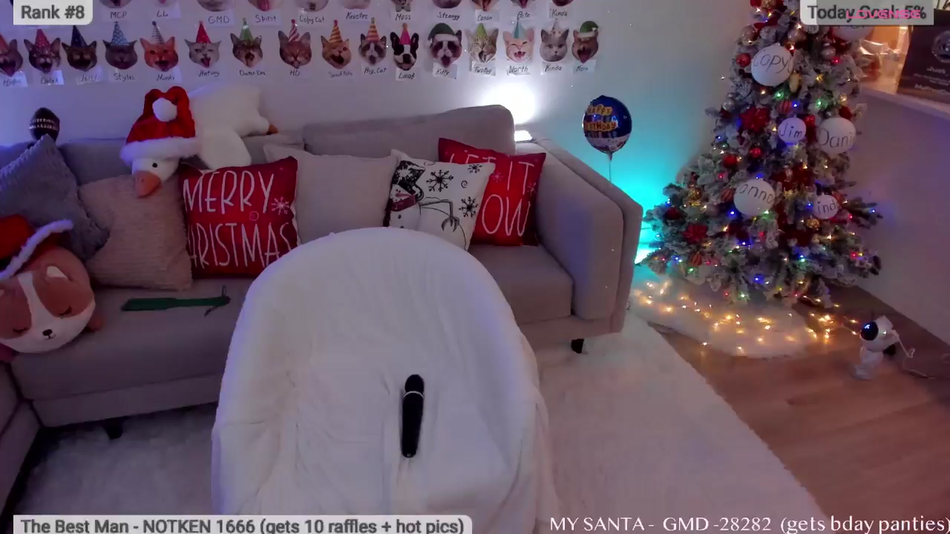 Gallery image thumbnail from Xmas_Baby's myfreecams stream on, 12/20/2025, 06:29 image 5 of 20