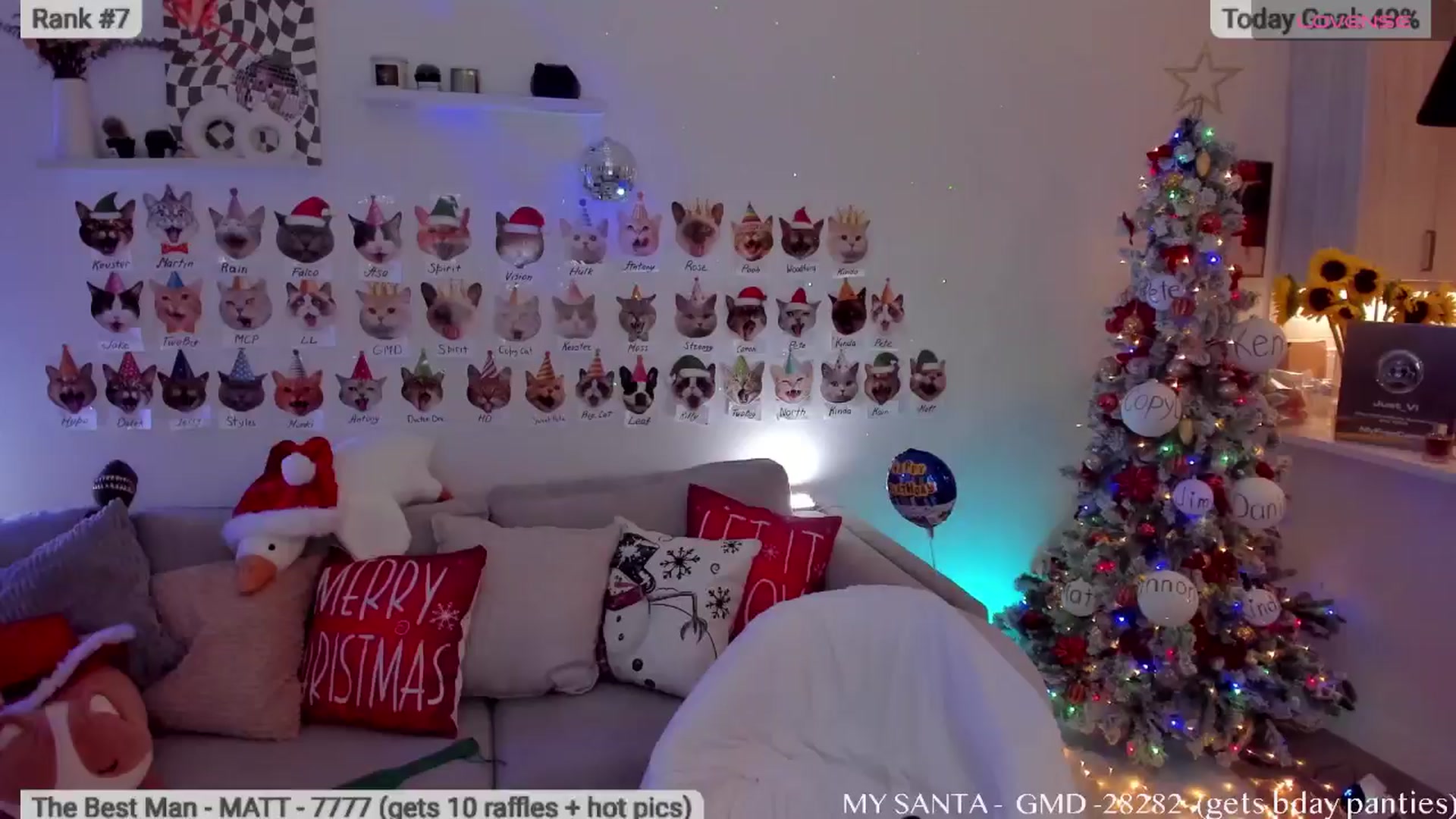 Gallery image thumbnail from Xmas_Baby's myfreecams stream on, 12/20/2025, 10:35 image 1 of 20