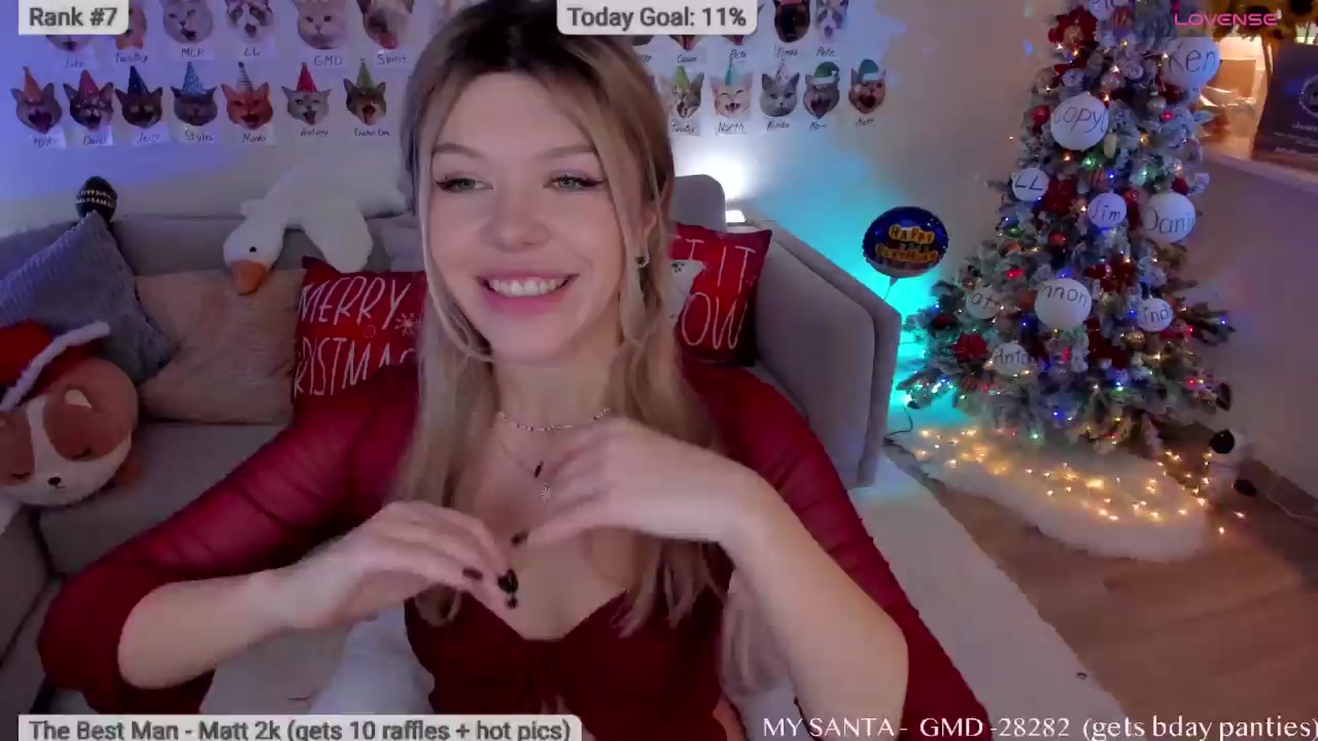 Gallery image thumbnail from Xmas_Baby's myfreecams stream on, 12/21/2025, 06:22 image 8 of 20