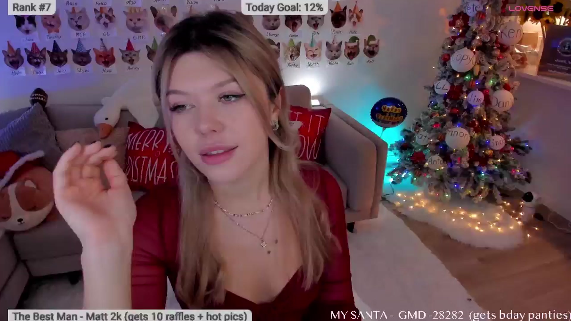 Gallery image thumbnail from Xmas_Baby's myfreecams stream on, 12/21/2025, 06:22 image 10 of 20