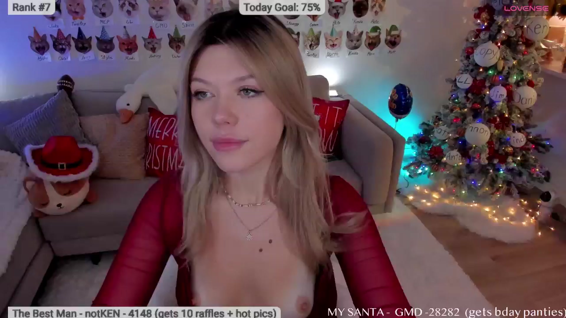 Gallery image thumbnail from Xmas_Baby's myfreecams stream on, 12/21/2025, 11:57 image 8 of 20