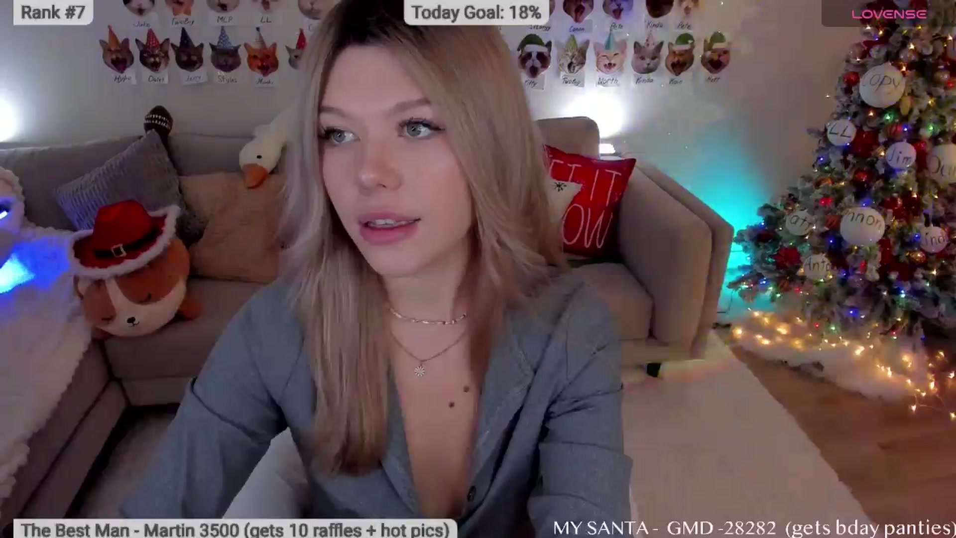 Gallery image thumbnail from Xmas_Baby's myfreecams stream on, 12/22/2025, 05:59 image 12 of 20