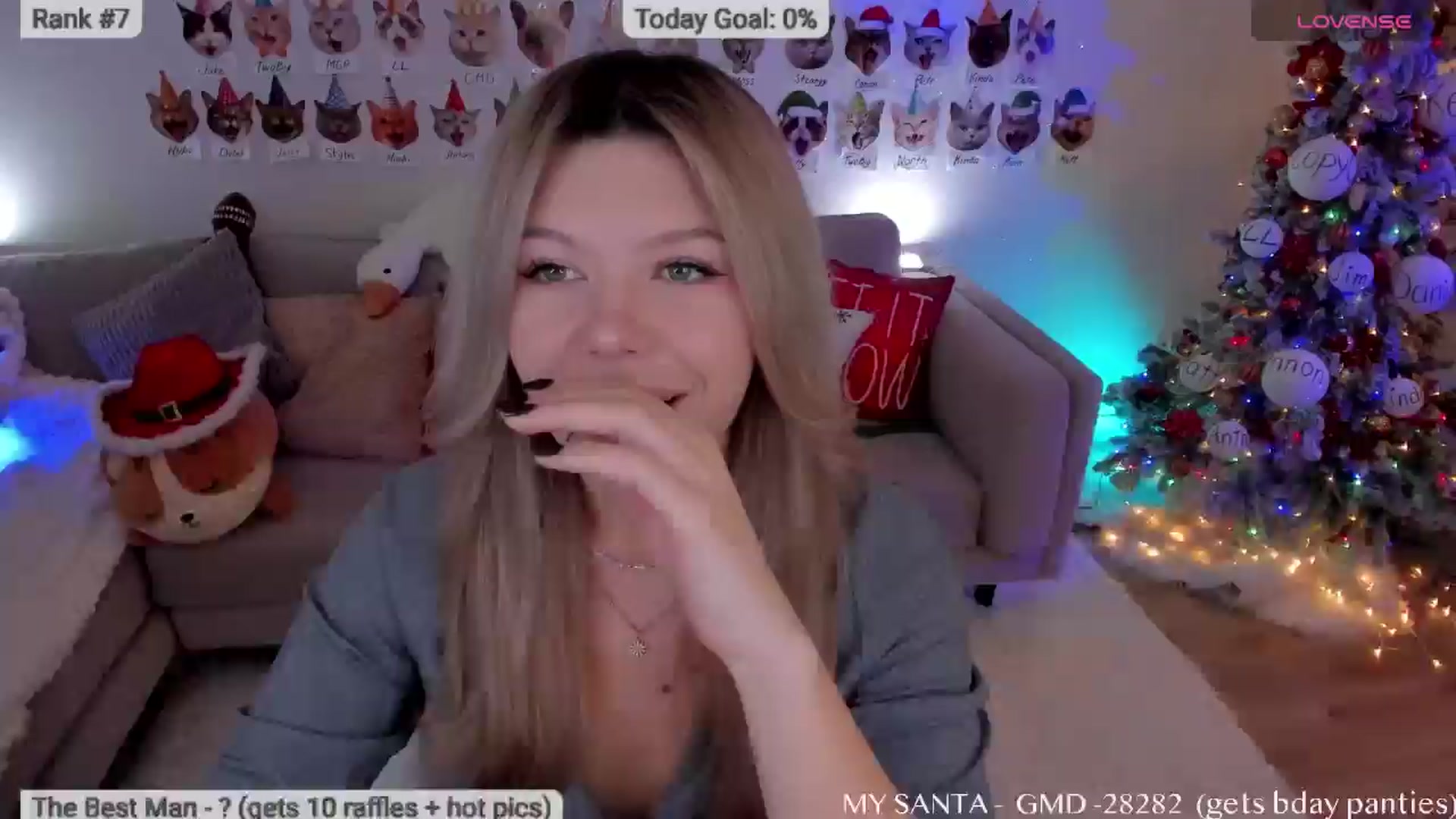 Gallery image thumbnail from Xmas_Baby's myfreecams stream on, 12/22/2025, 05:59 image 1 of 20
