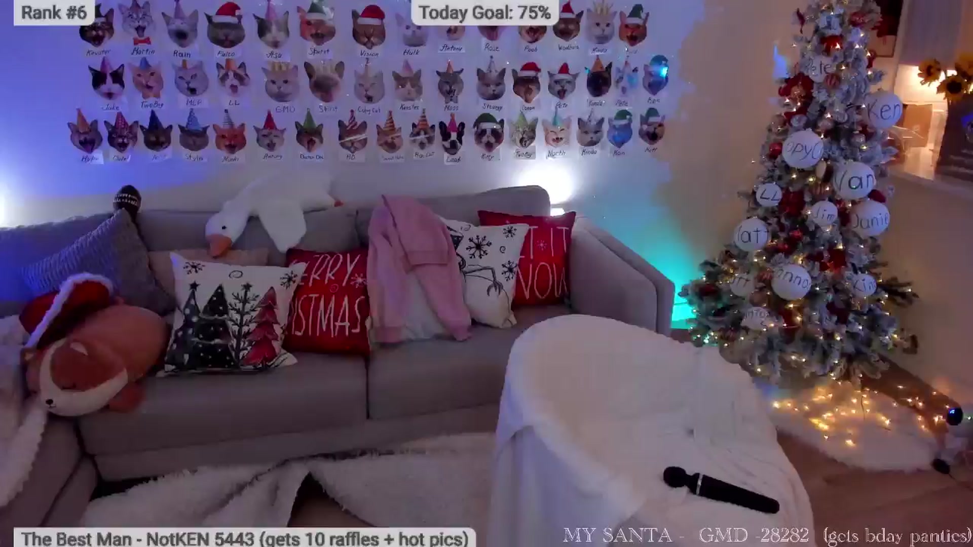 Gallery image thumbnail from Xmas_Baby's myfreecams stream on, 12/24/2025, 08:33 image 7 of 20