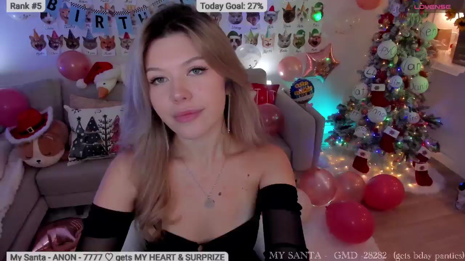 Gallery image thumbnail from Xmas_Baby's myfreecams stream on, 12/26/2025, 02:46 image 6 of 20