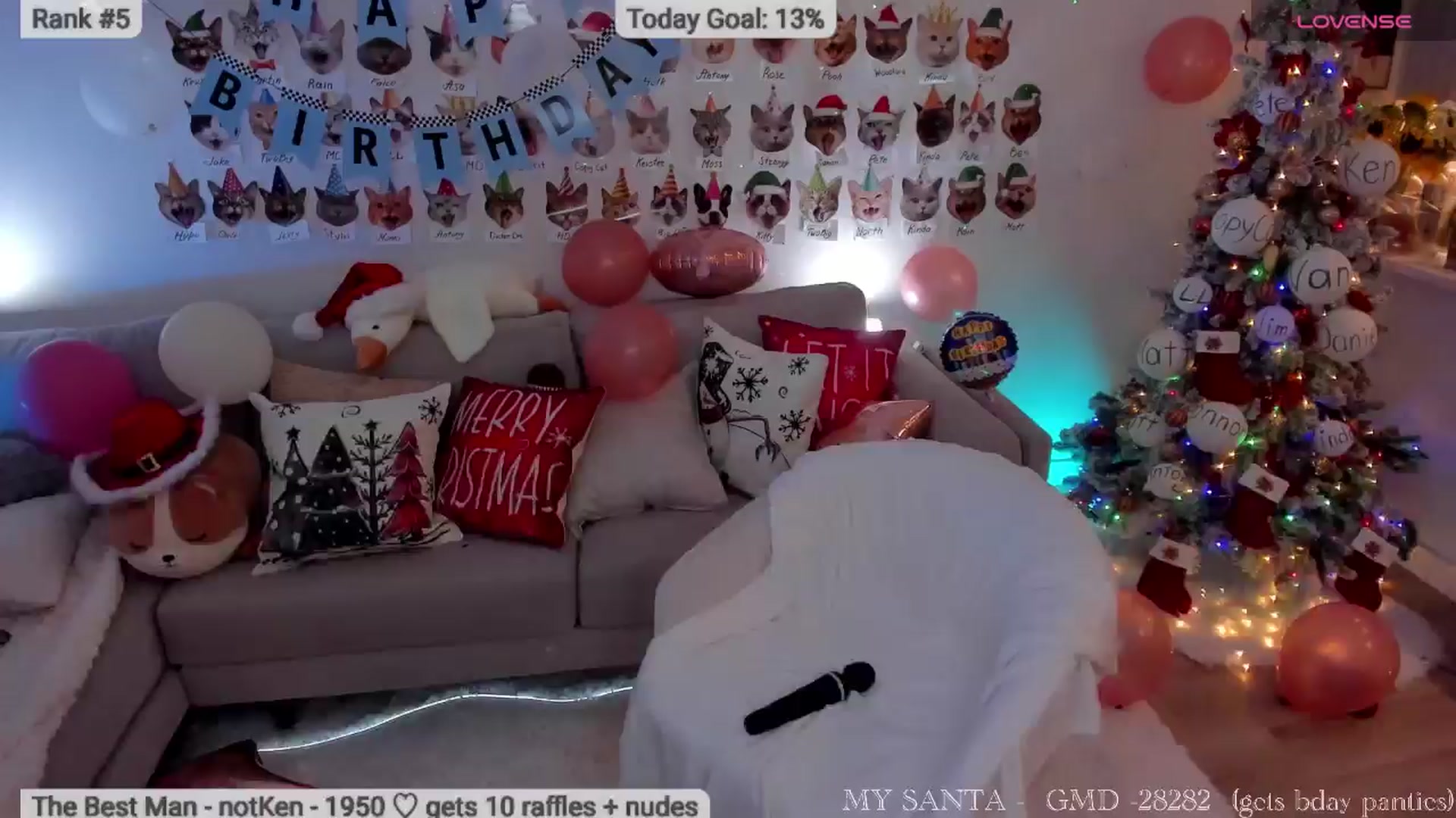 Gallery image thumbnail from Xmas_Baby's myfreecams stream on, 12/27/2025, 05:30 image 12 of 20