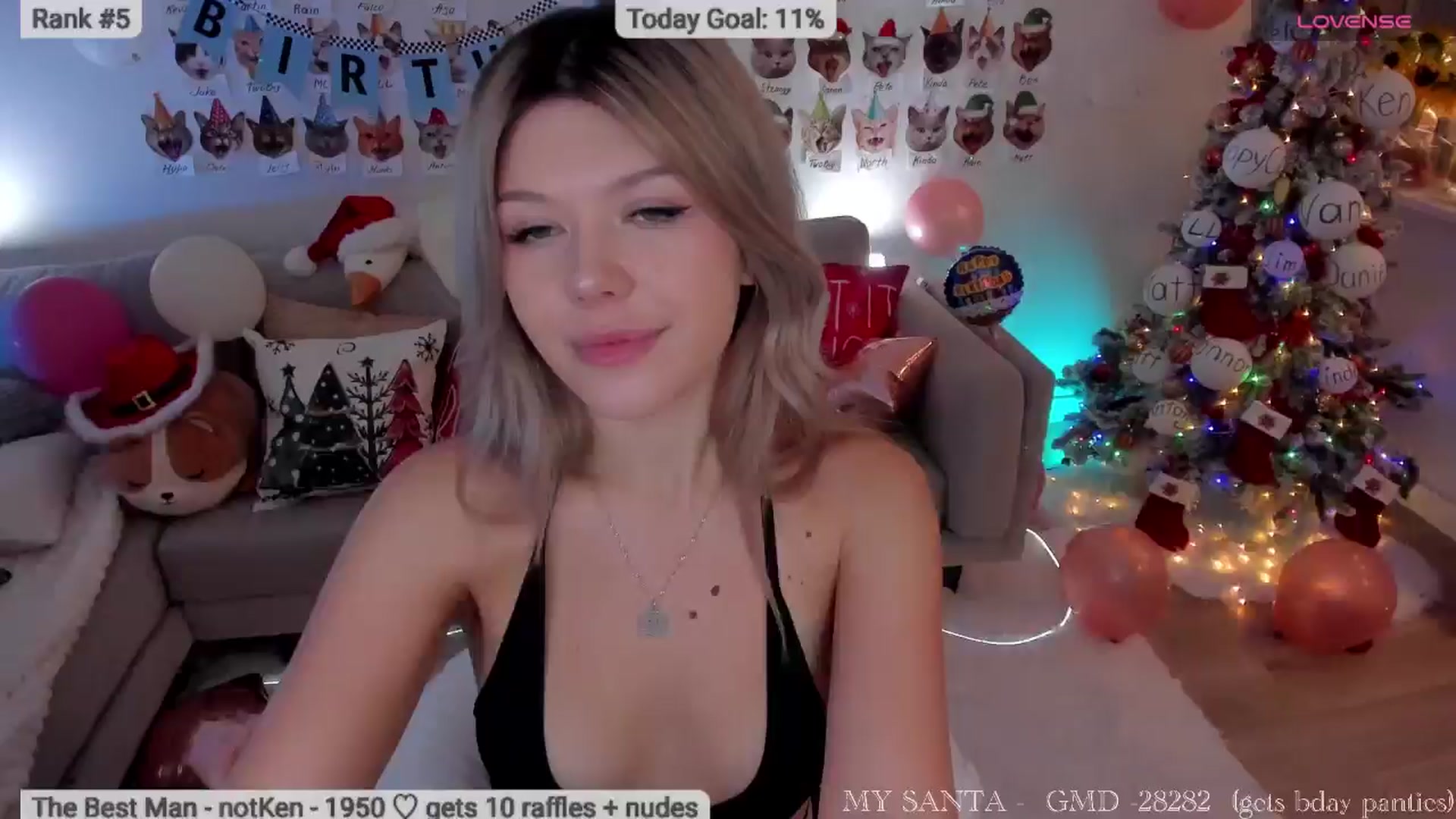Gallery image thumbnail from Xmas_Baby's myfreecams stream on, 12/27/2025, 05:30 image 11 of 20