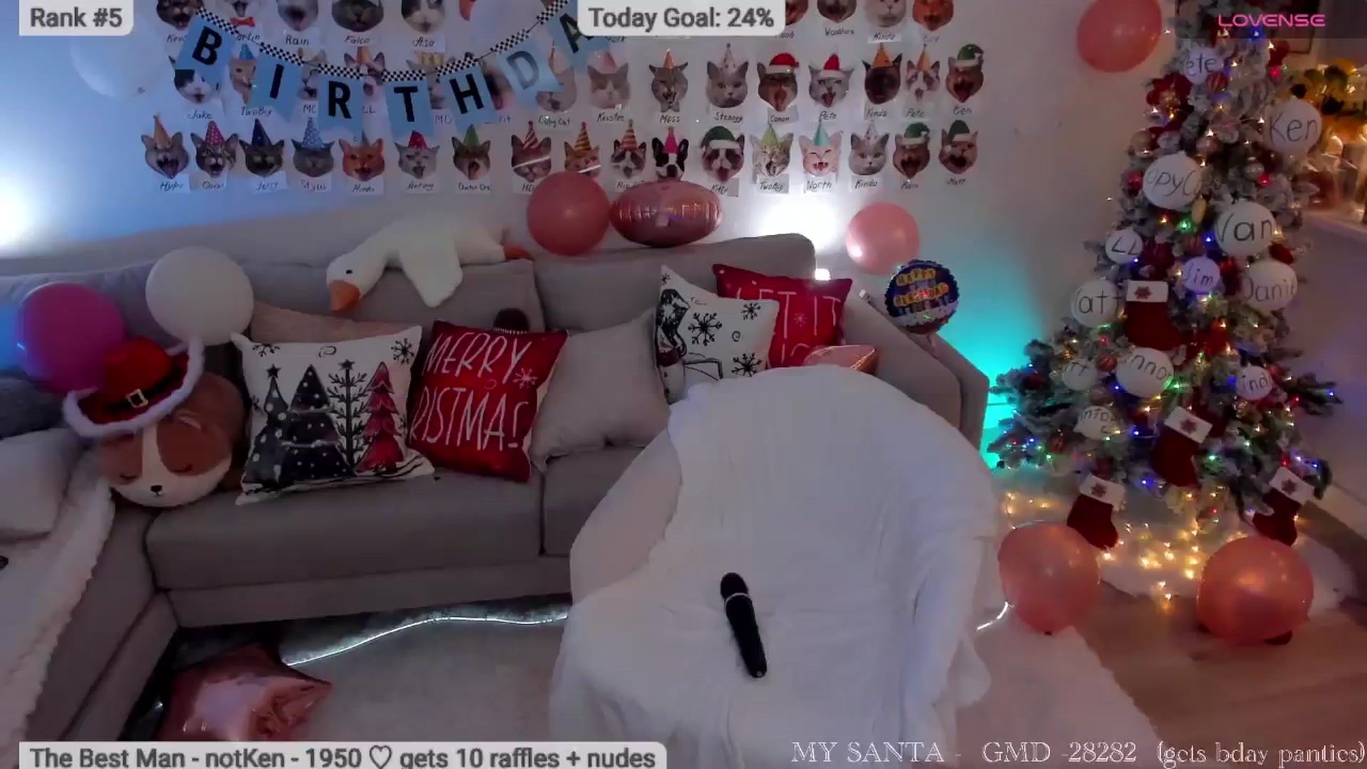 Gallery image thumbnail from Xmas_Baby's myfreecams stream on, 12/27/2025, 09:44 image 17 of 20