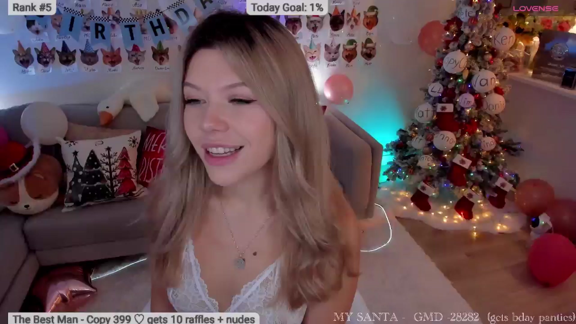 Gallery image thumbnail from Xmas_Baby's myfreecams stream on, 12/28/2025, 06:10 image 5 of 20