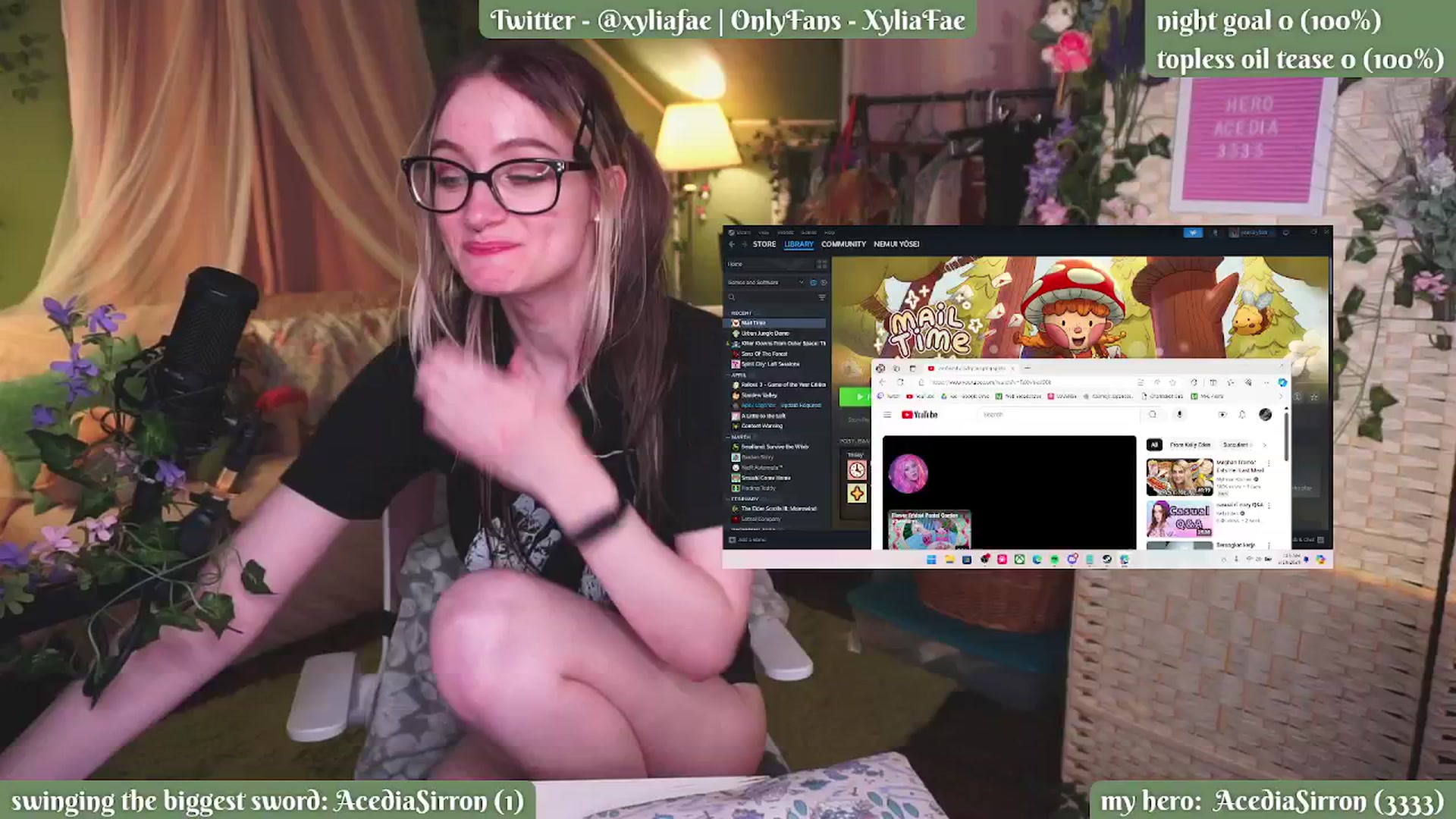 Gallery image thumbnail from XyliaFae's myfreecams stream on, 06/10/2024, 07:30 image 18 of 20
