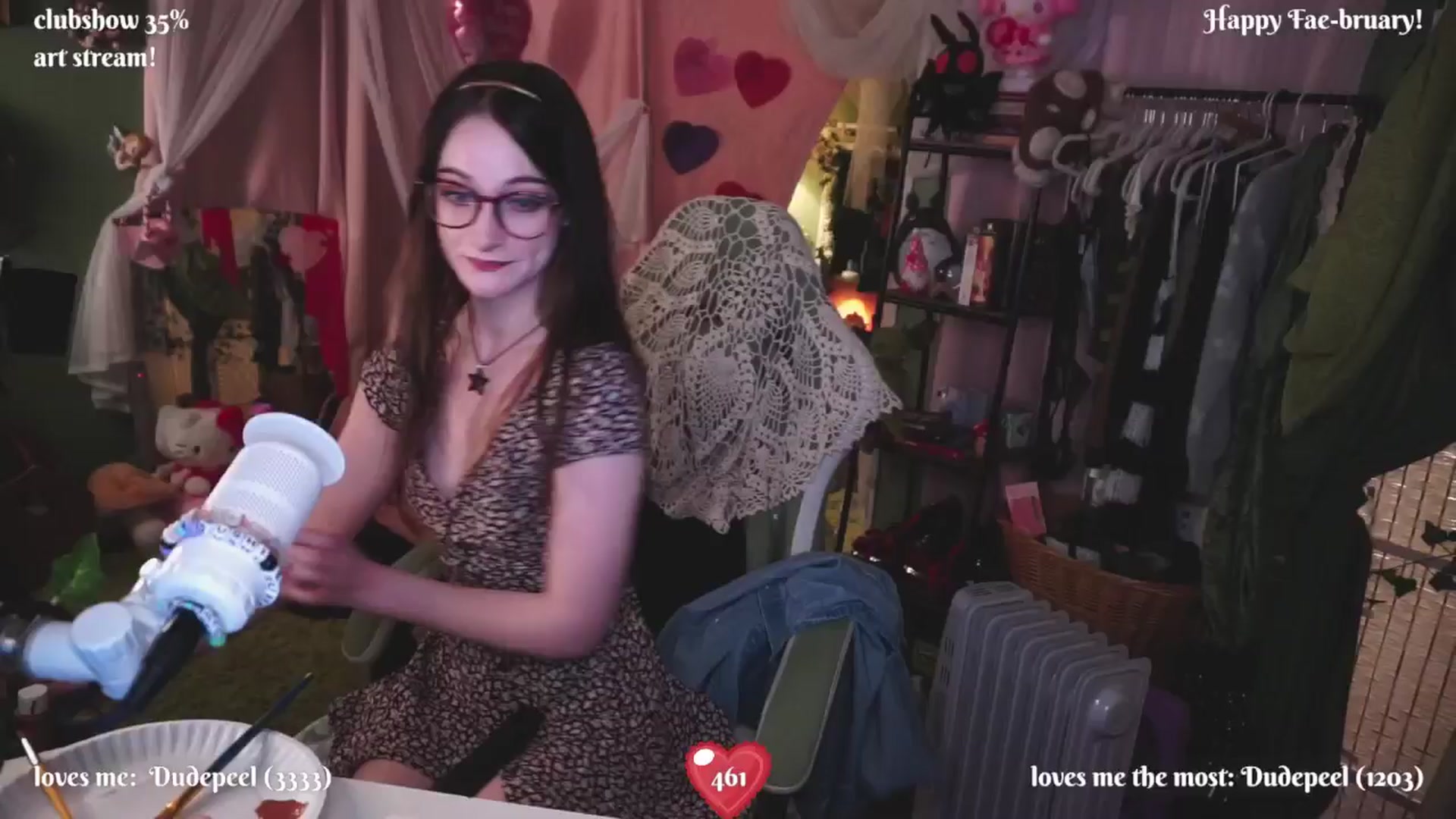 Gallery image thumbnail from XyliaFae's myfreecams stream on, 02/22/2025, 05:11 image 9 of 20