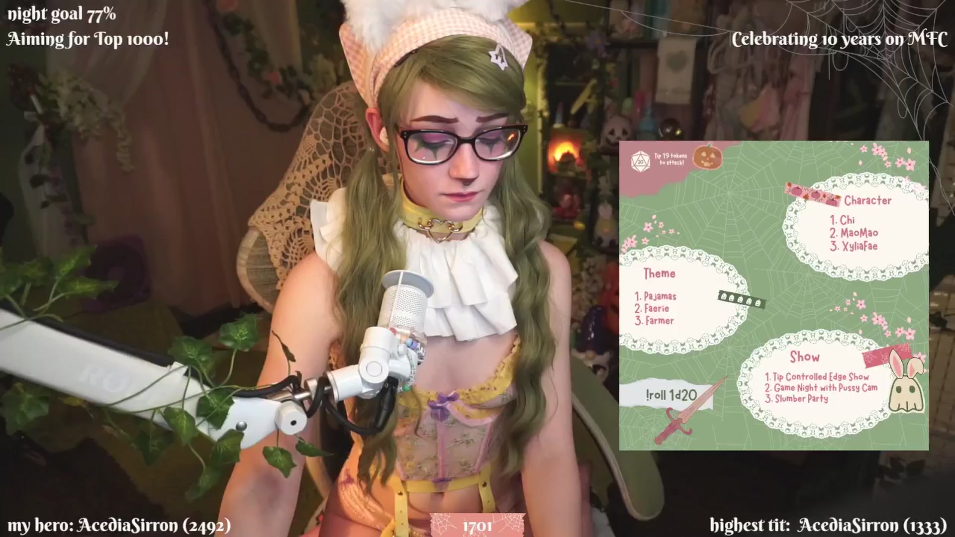 Gallery image thumbnail from XyliaFae's myfreecams stream on, 04/05/2025, 04:24 image 11 of 20