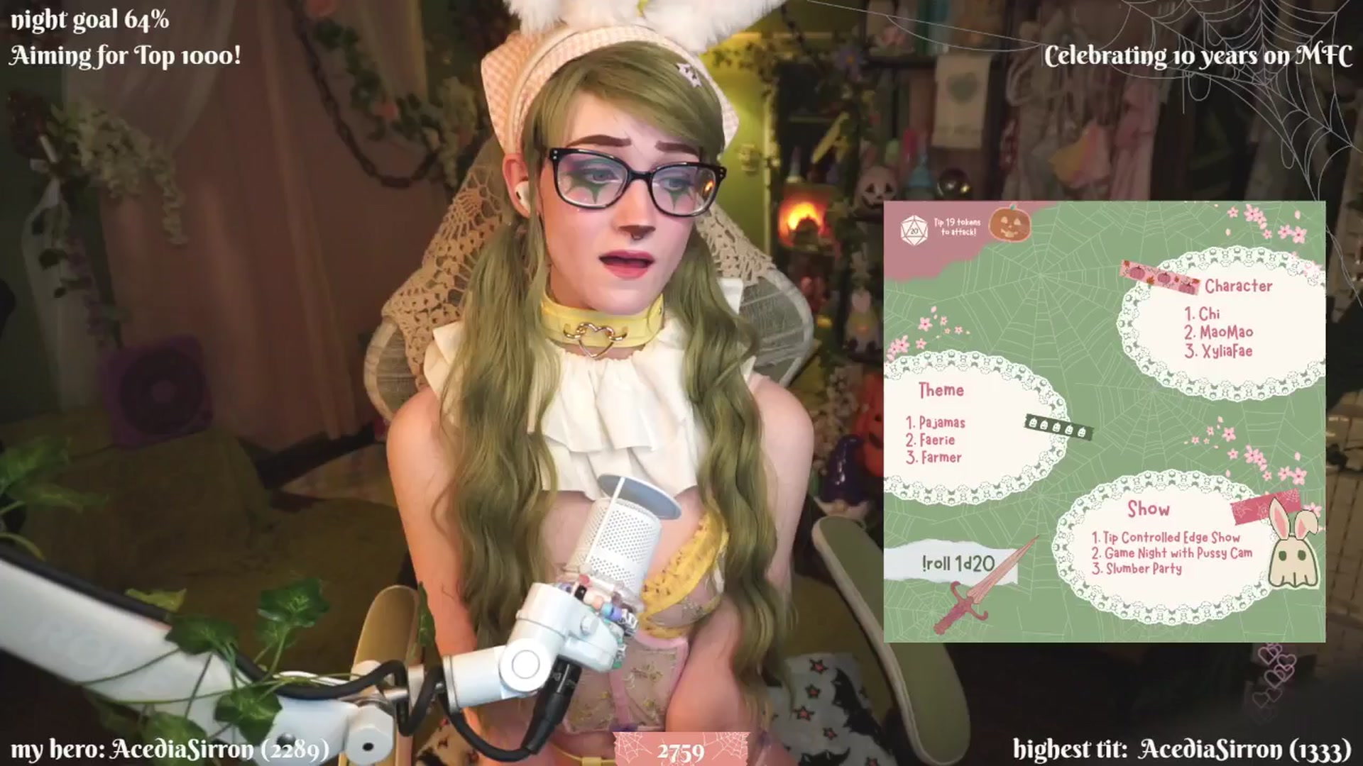 Gallery image thumbnail from XyliaFae's myfreecams stream on, 04/05/2025, 04:24 image 6 of 20