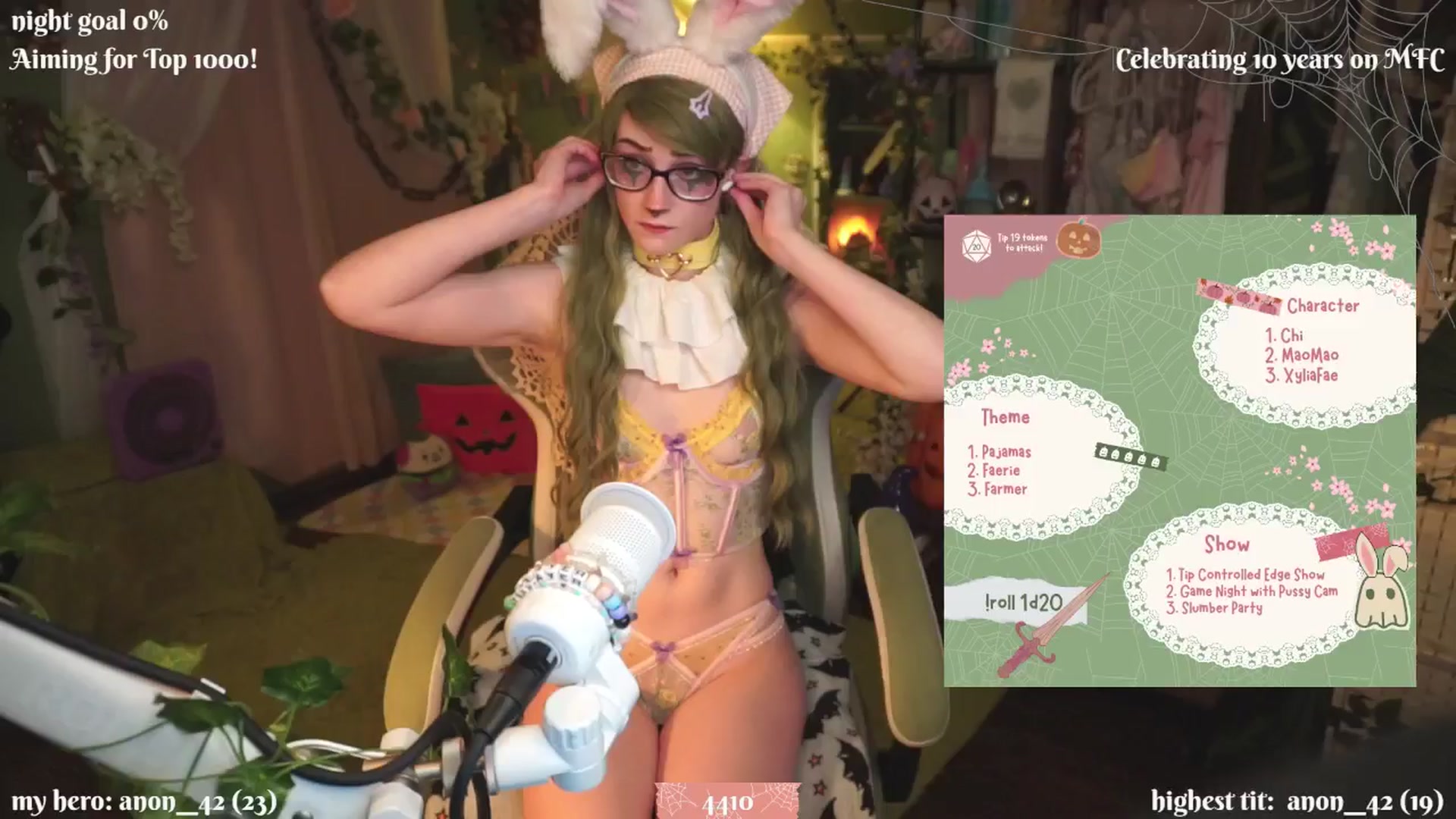 Gallery image thumbnail from XyliaFae's myfreecams stream on, 04/05/2025, 04:24 image 1 of 20