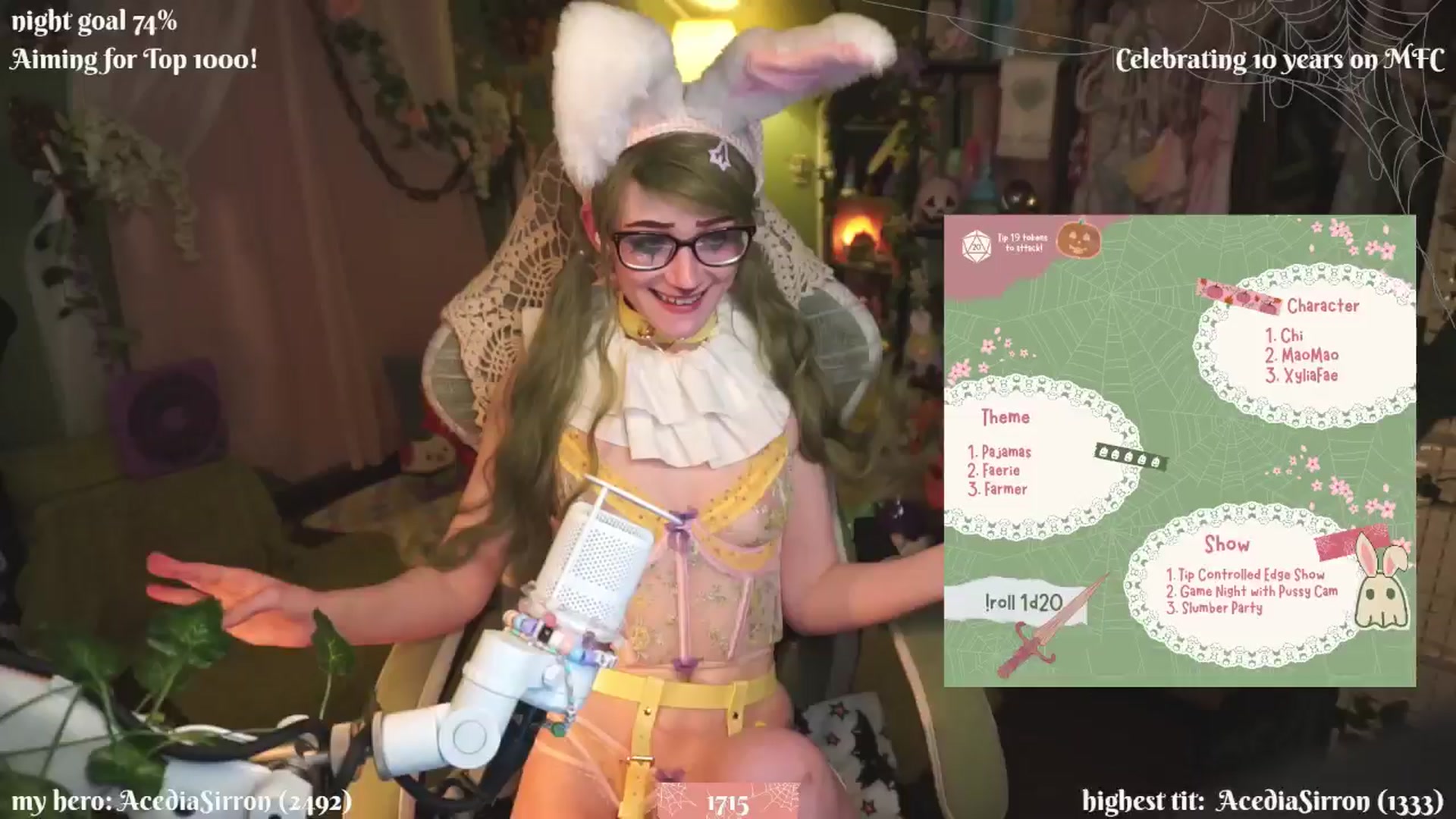 Gallery image thumbnail from XyliaFae's myfreecams stream on, 04/05/2025, 04:24 image 10 of 20