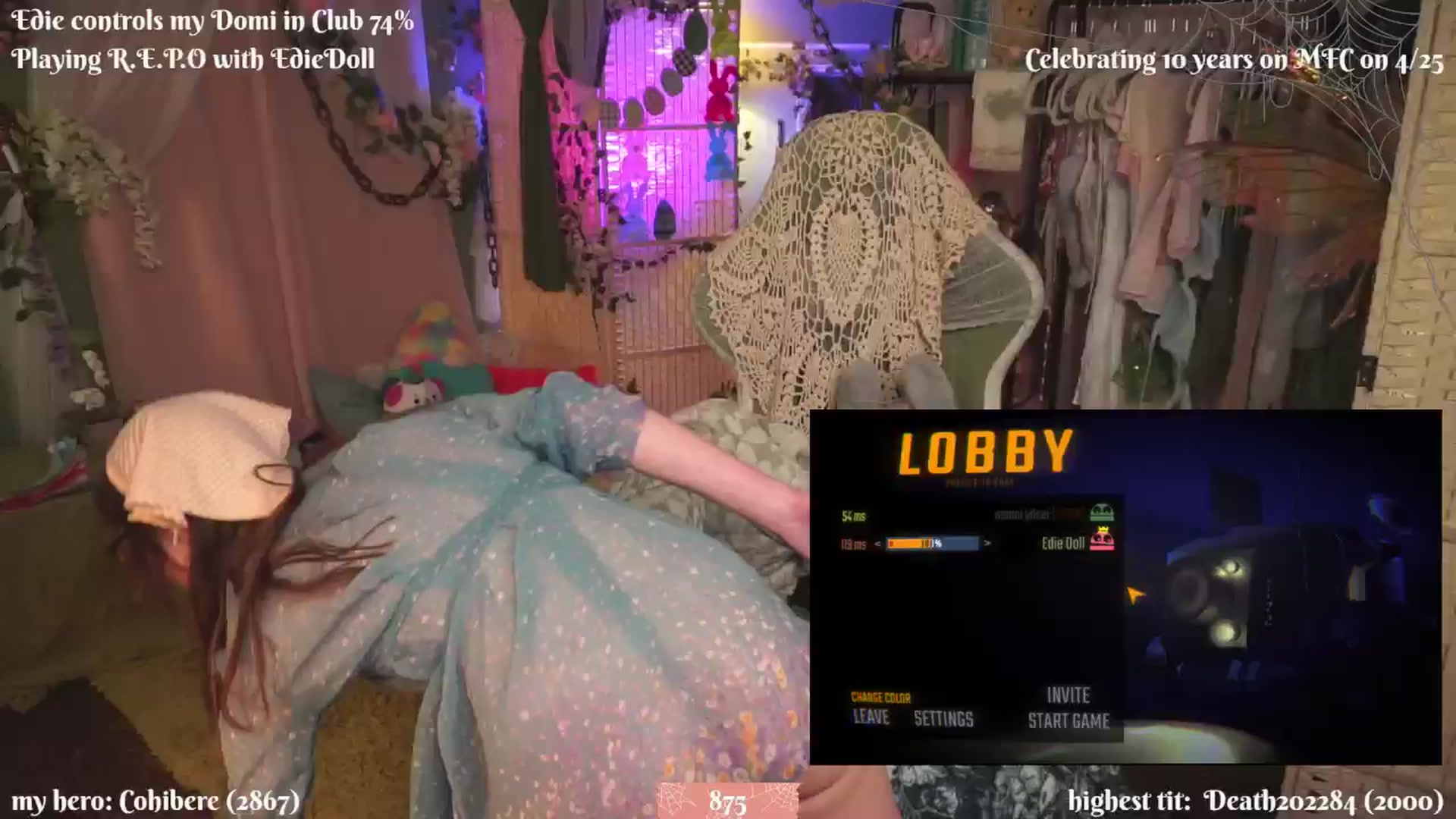 Gallery image thumbnail from XyliaFae's myfreecams stream on, 04/12/2025, 06:56 image 15 of 20