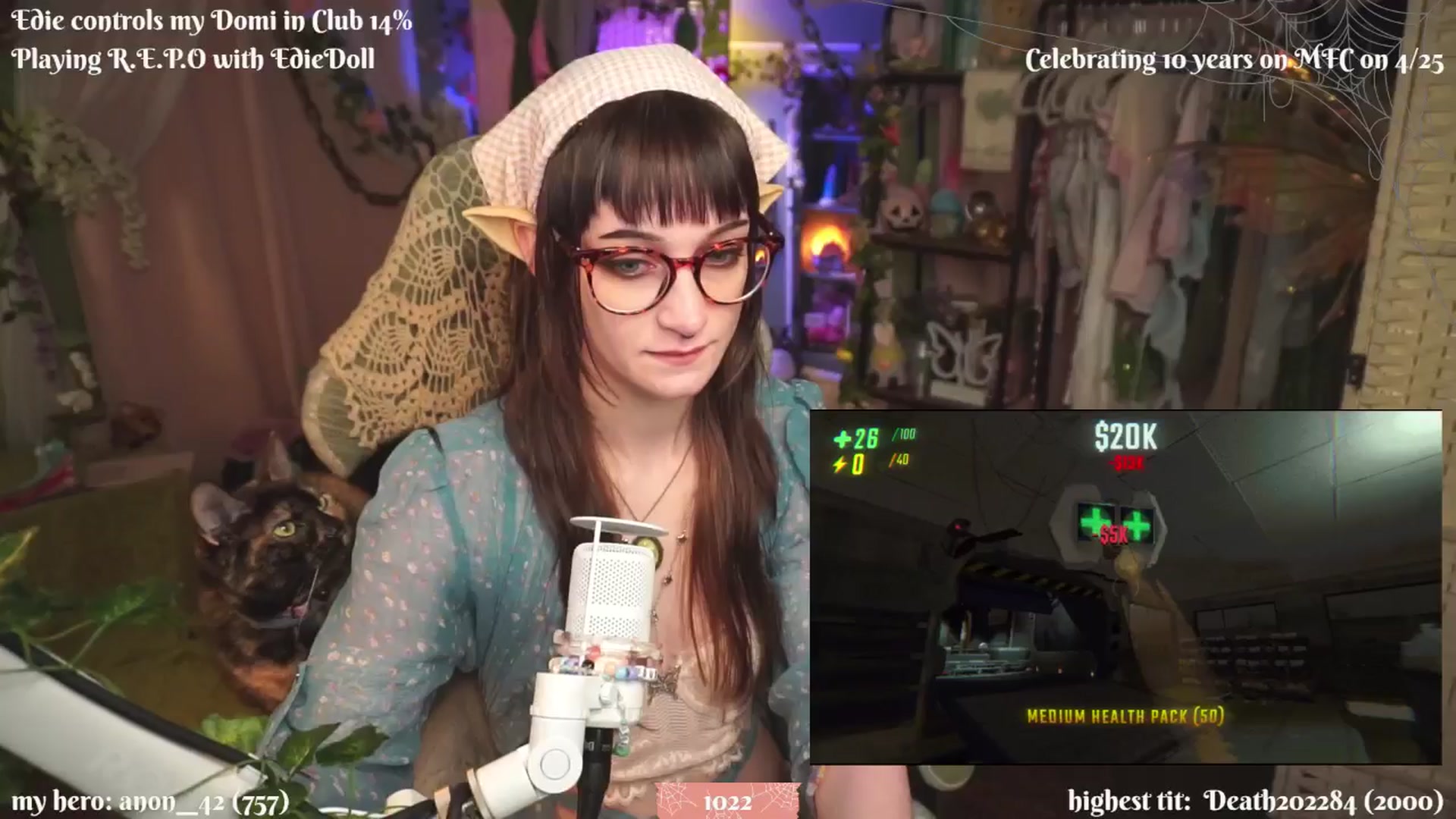 Gallery image thumbnail from XyliaFae's myfreecams stream on, 04/12/2025, 06:56 image 6 of 20
