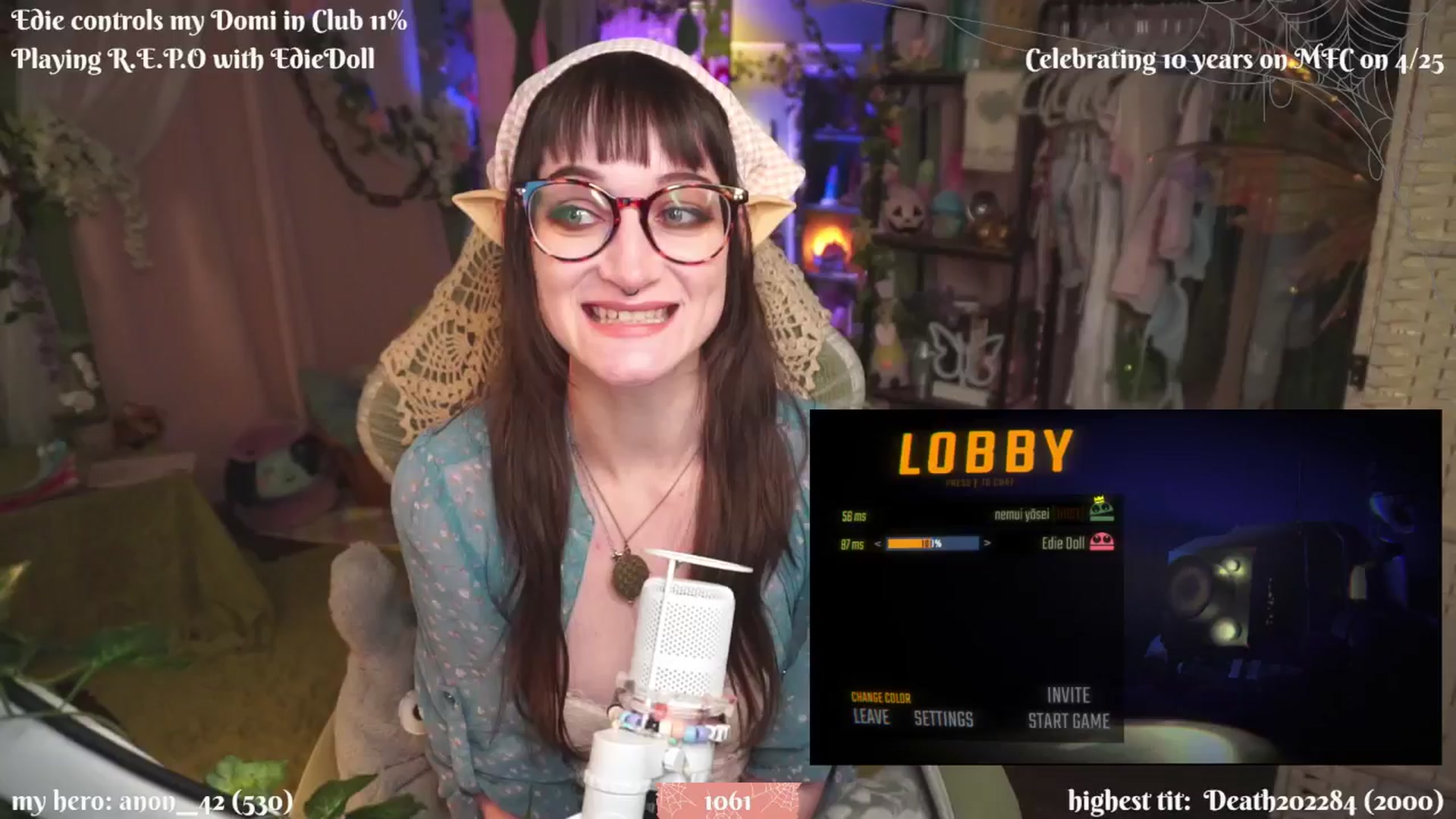 Gallery image thumbnail from XyliaFae's myfreecams stream on, 04/12/2025, 06:56 image 5 of 20