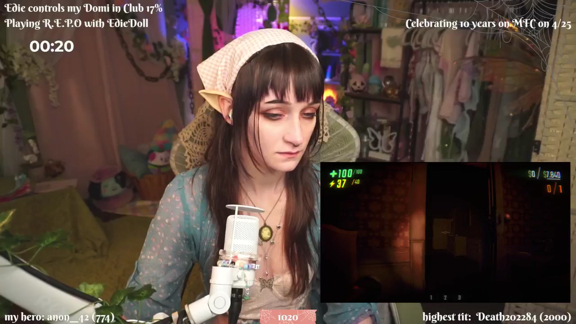 Gallery image thumbnail from XyliaFae's myfreecams stream on, 04/12/2025, 06:56 image 8 of 20