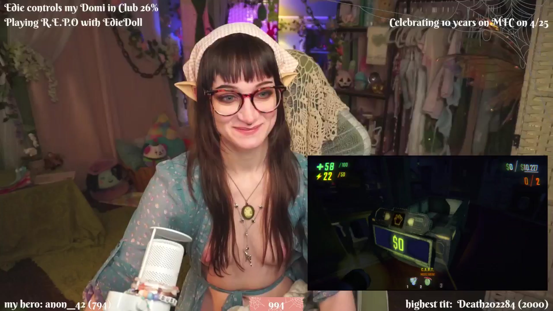 Gallery image thumbnail from XyliaFae's myfreecams stream on, 04/12/2025, 06:56 image 10 of 20