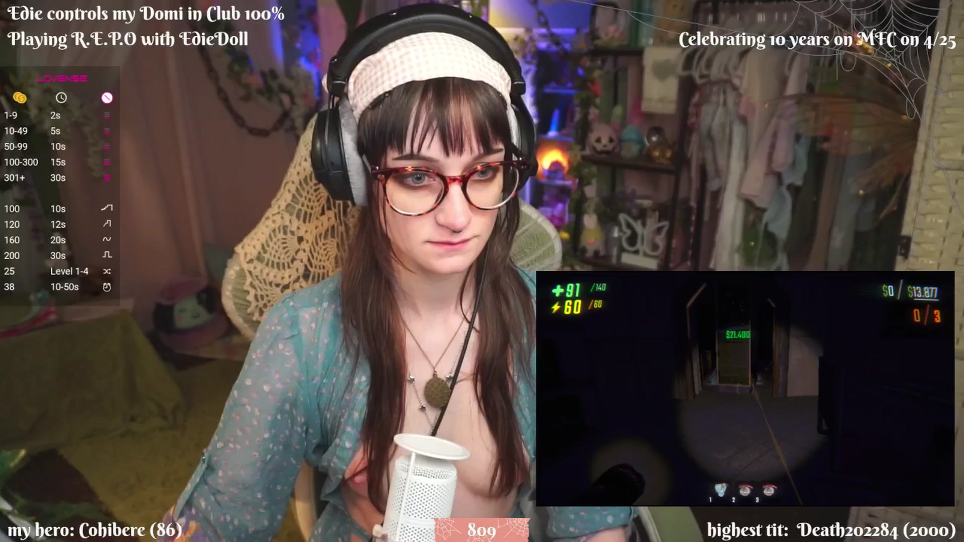 Gallery image thumbnail from XyliaFae's myfreecams stream on, 04/12/2025, 07:59 image 5 of 20